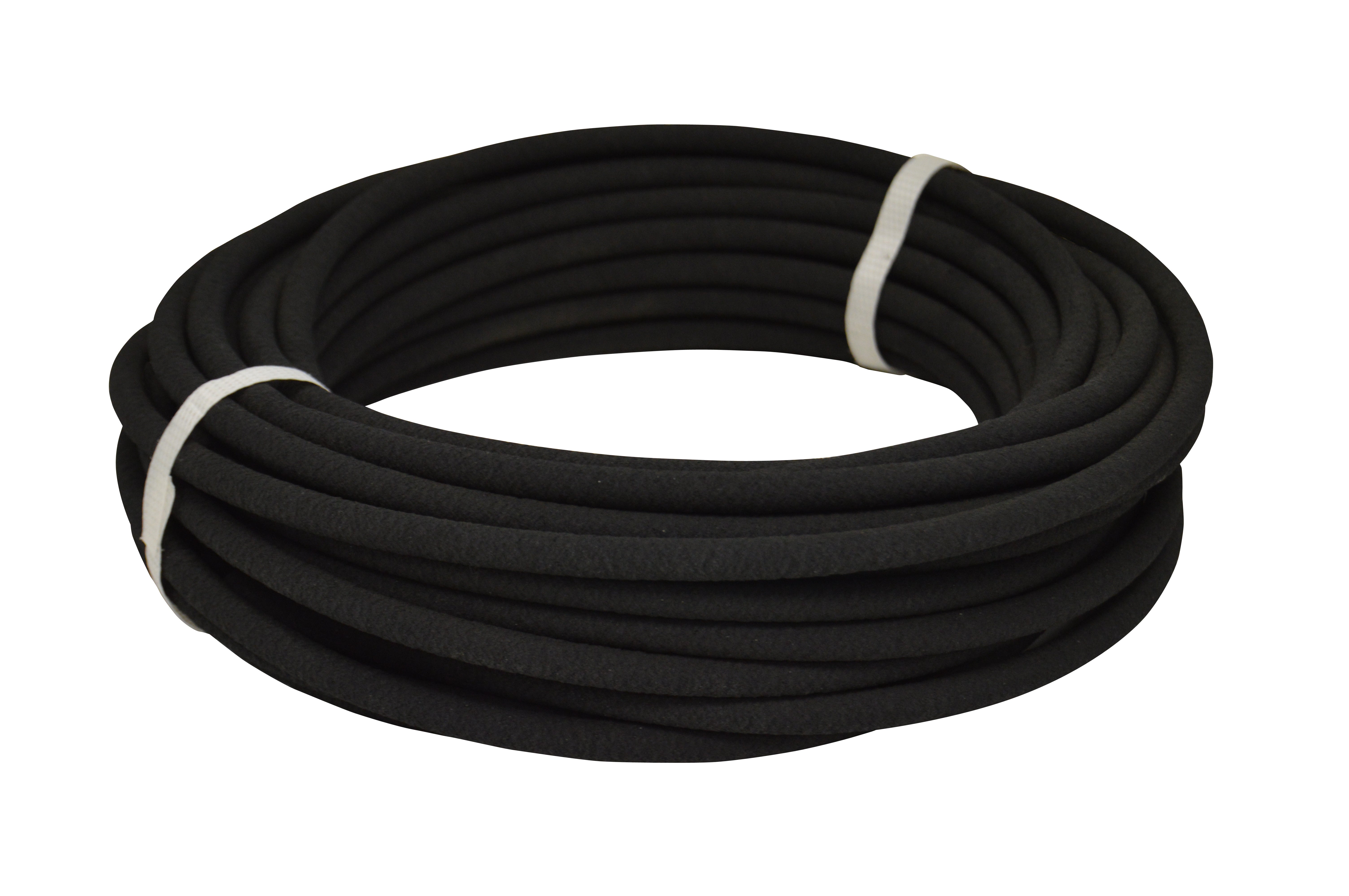 Tubo microporoso de caucho de 15 m y 4 mm
