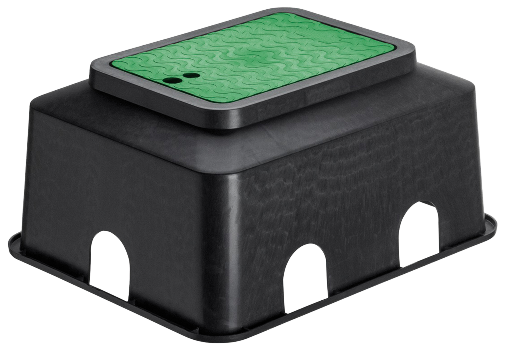 Arqueta rectangular 52x42x26cm para 4-5 electroválvulas jardibric