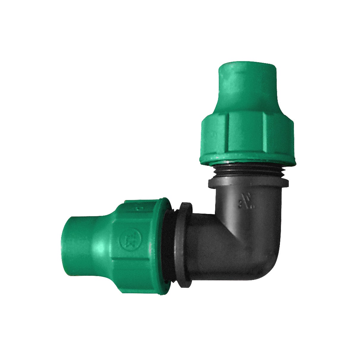 Codo extra JARDIBRIC para para tubería goteo 16 mm ø - 3