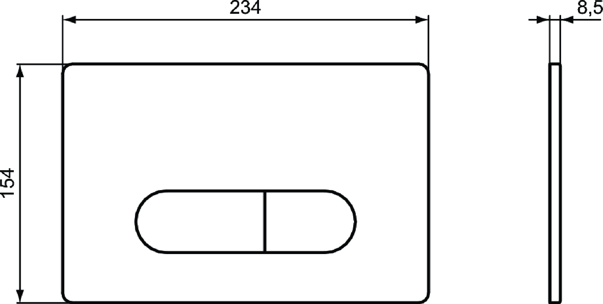 Bastidor para anclaje WC suspendido IDEAL STANDARD Prosys 115x50x9 cm cromo - 2