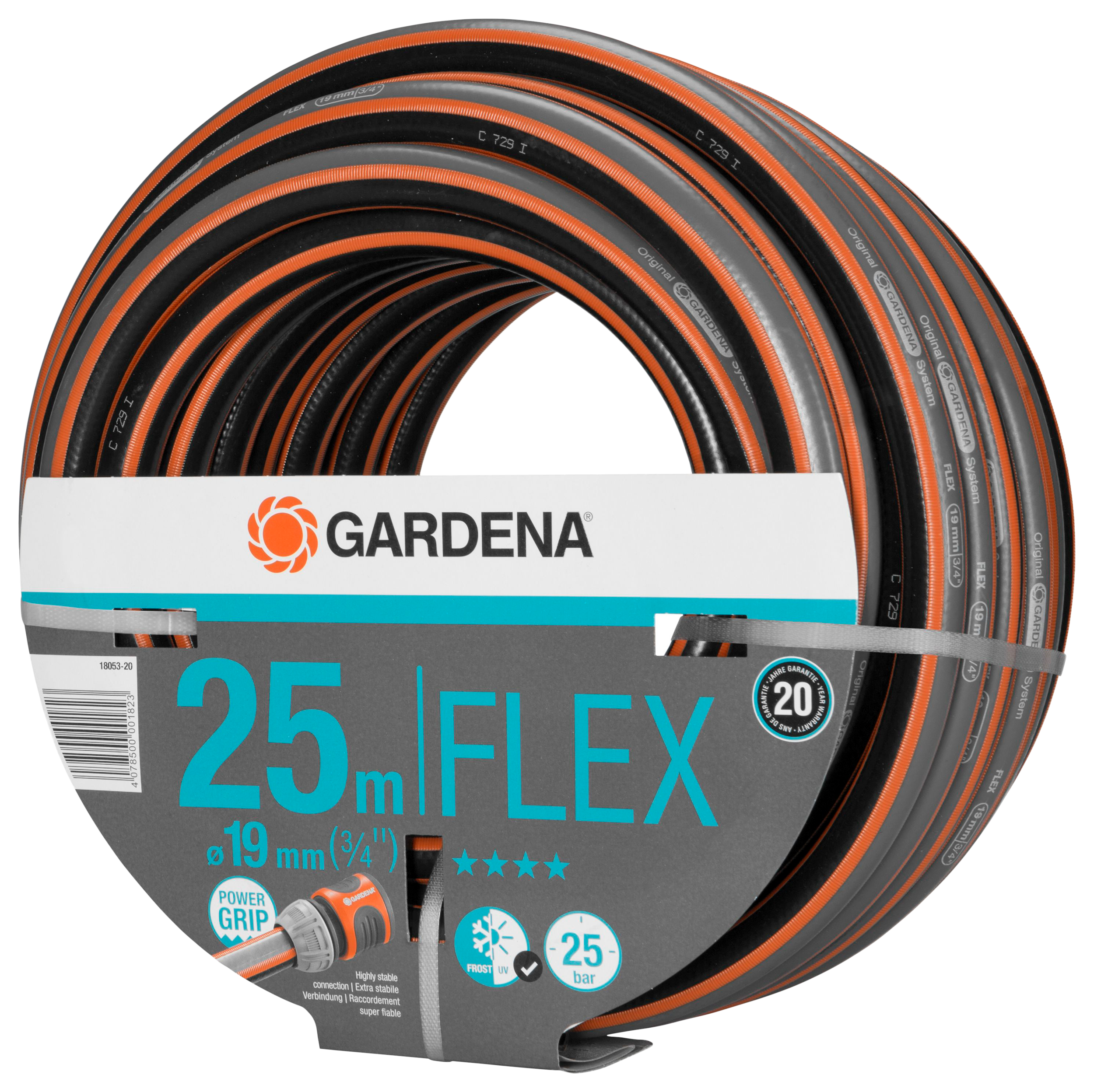 Manguera de riego GARDENA de pvc de 19mm de ø y 25m de L. - 5