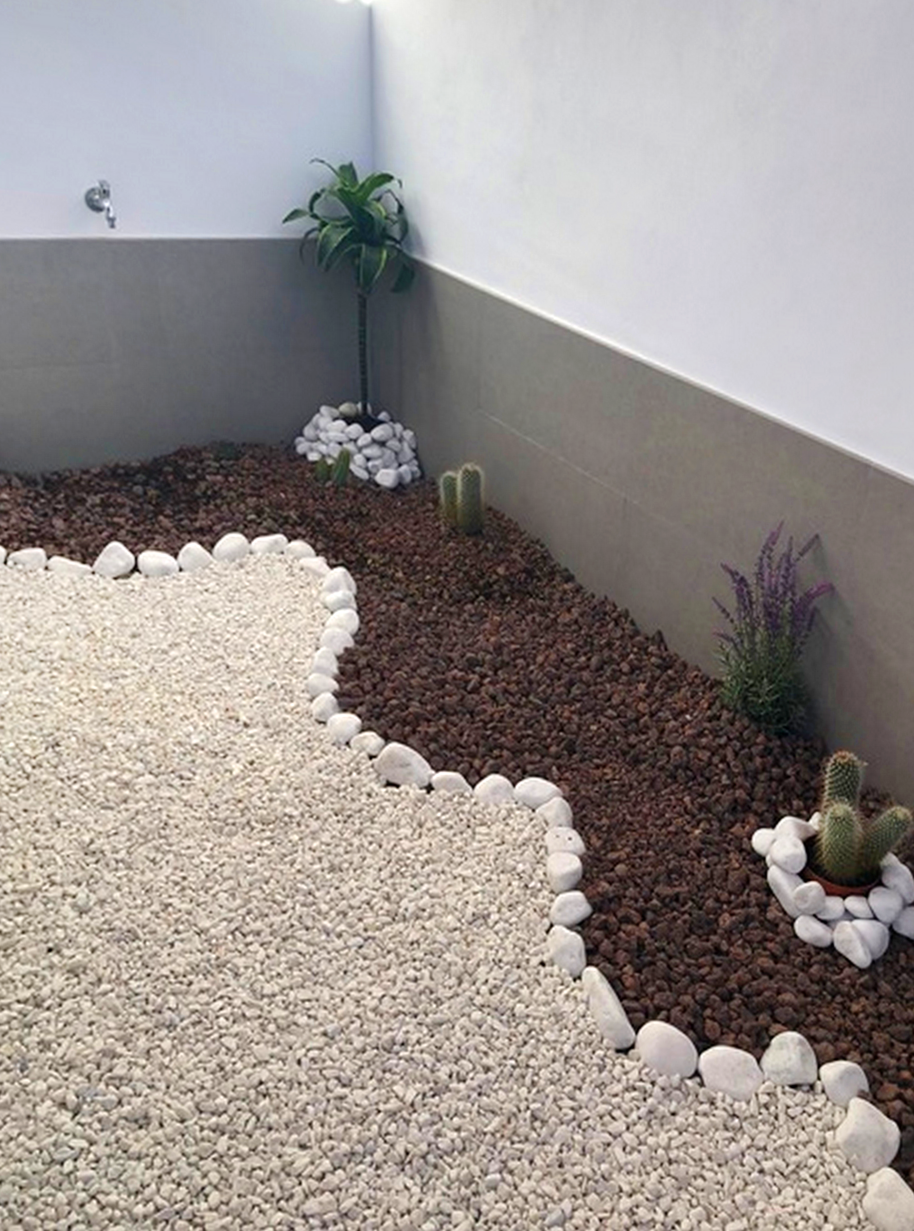 Saco de piedra calcárea rodada Blanco 20 kg 40 y 60 mm - 8