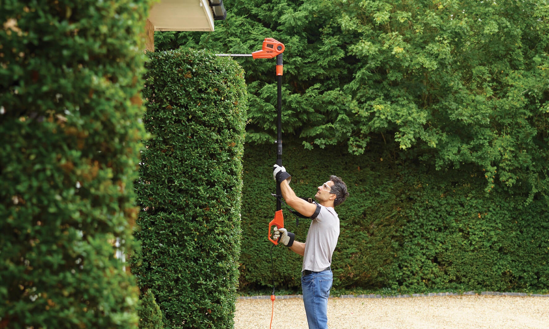 Corta sebes telescópico 550 w 51 cm Black+Decker PH5551-QS - 5