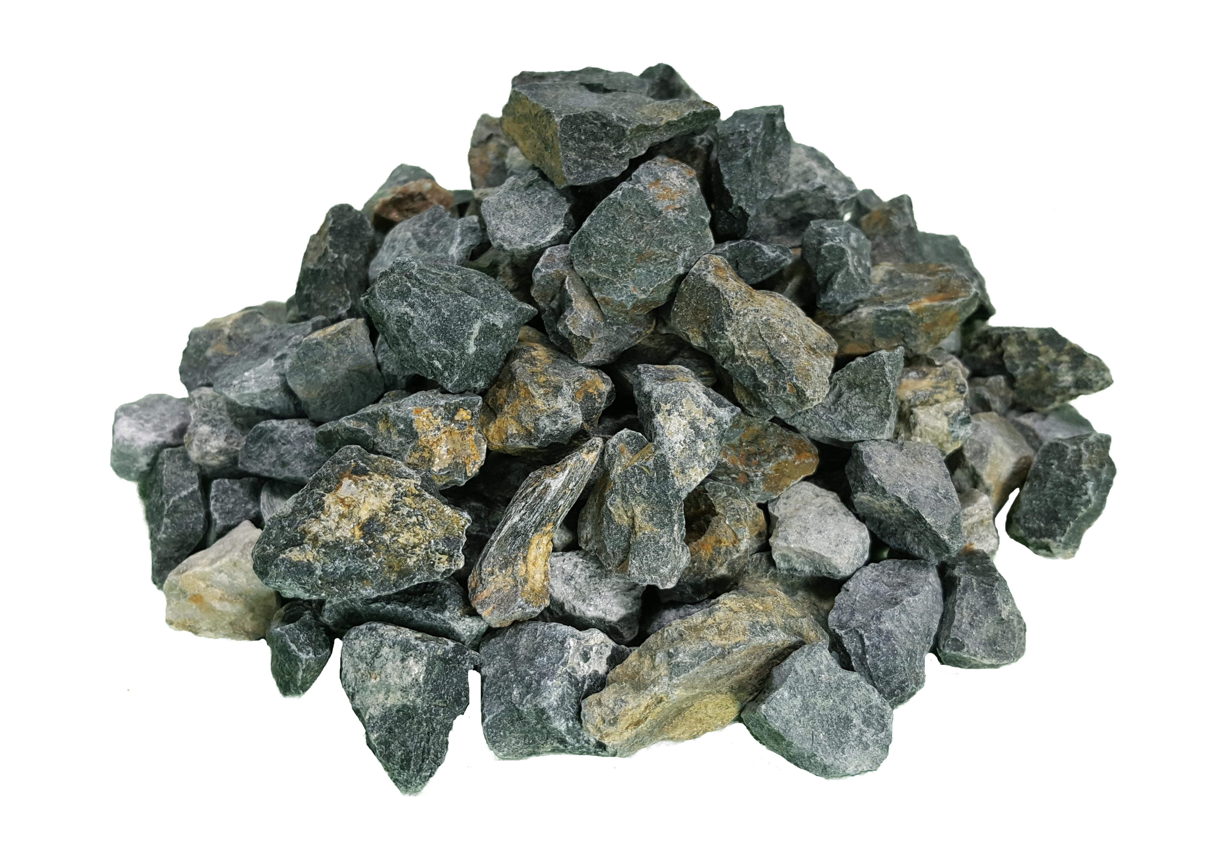 Saco de mármol verde 1000kg 20 y 28 mm