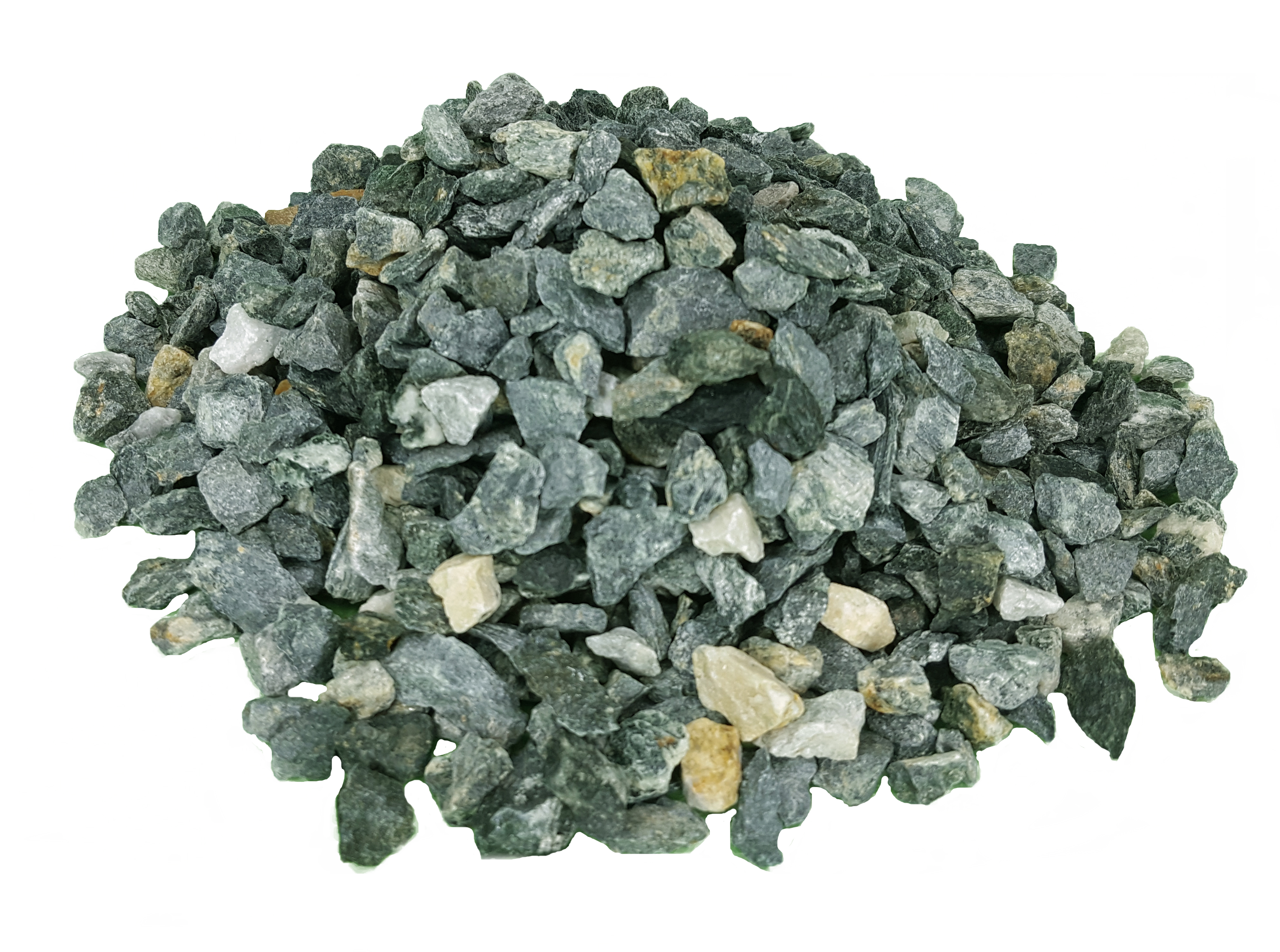 Saco de mármol verde 1000kg 9 y 12 mm