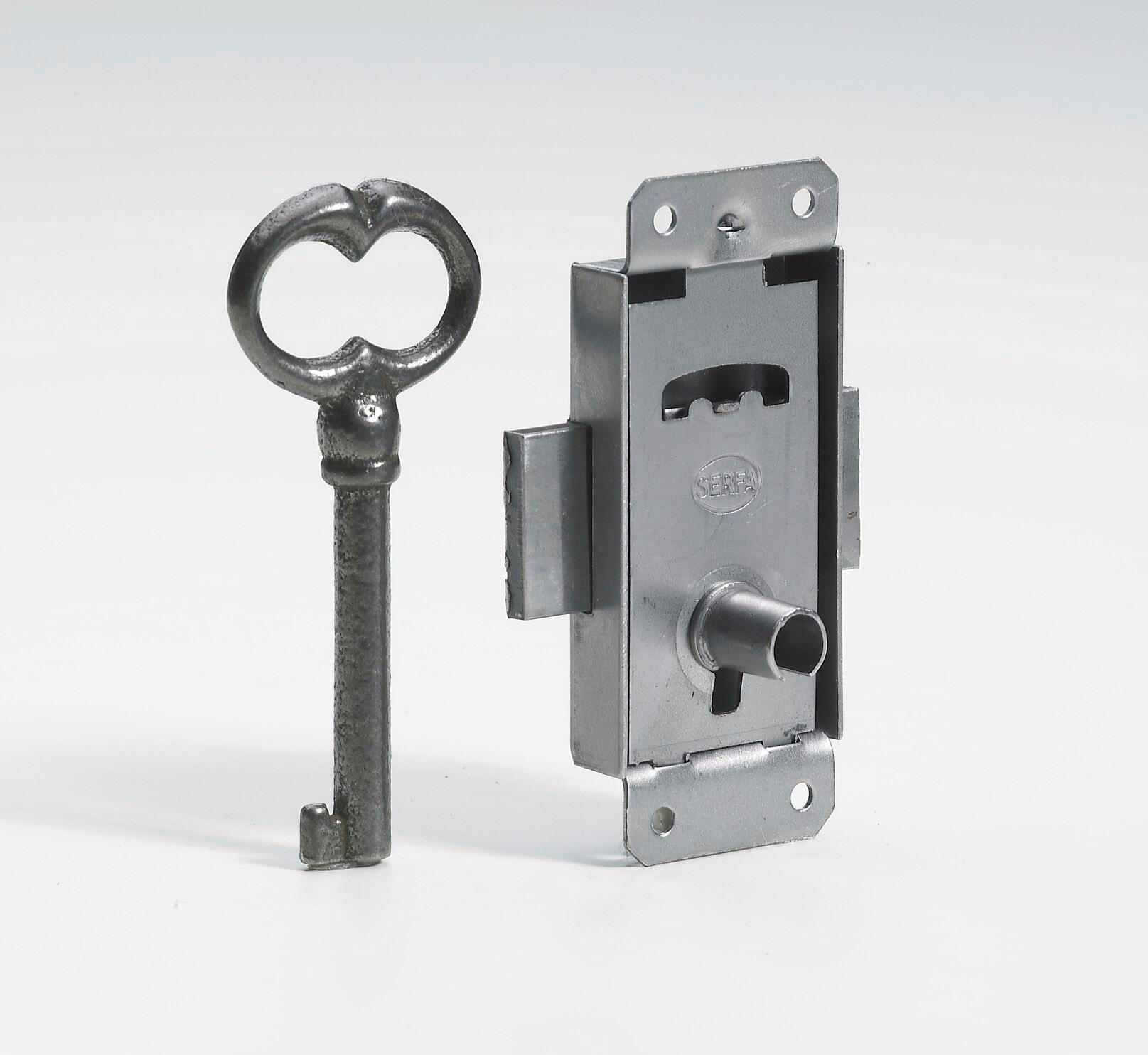 MroMax Lot De 2 Serrures De Tiroir En Alliage De Zinc Avec Clés