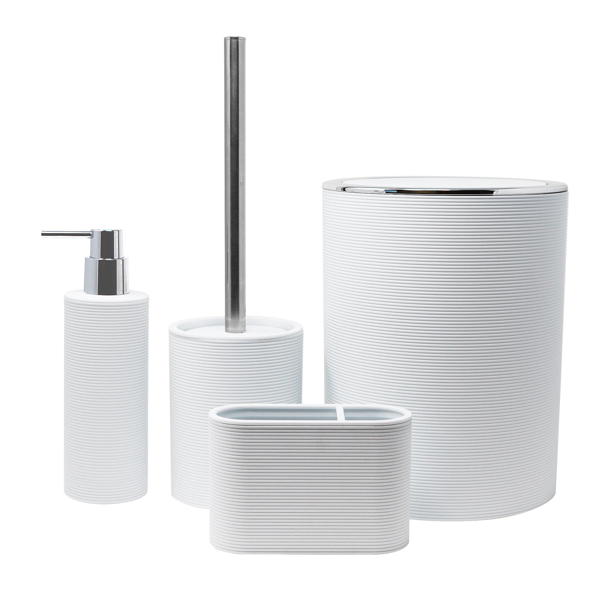 Escobillero Smooth blanco mate - 2