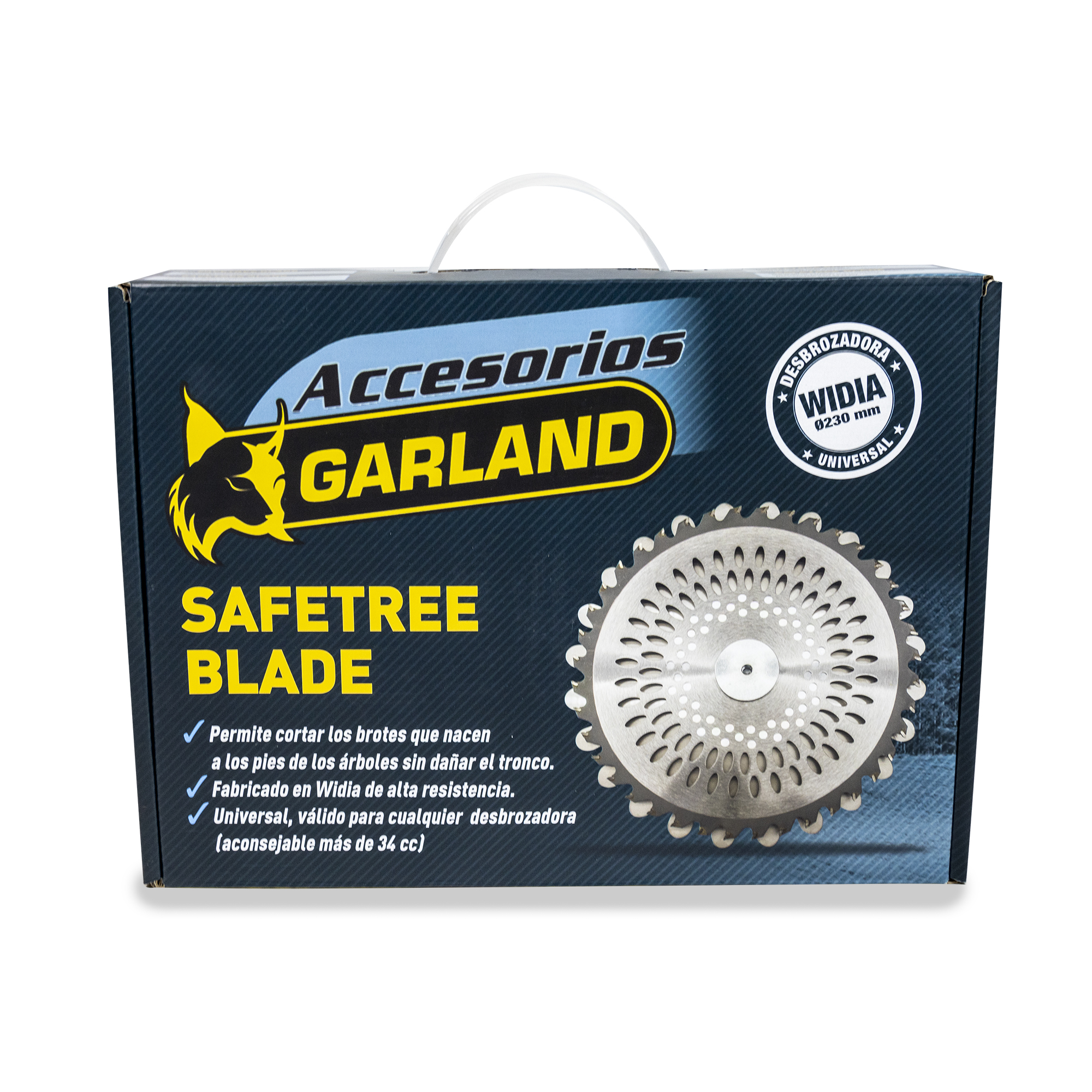 Disco de acero 40 dientes para desbrozadora