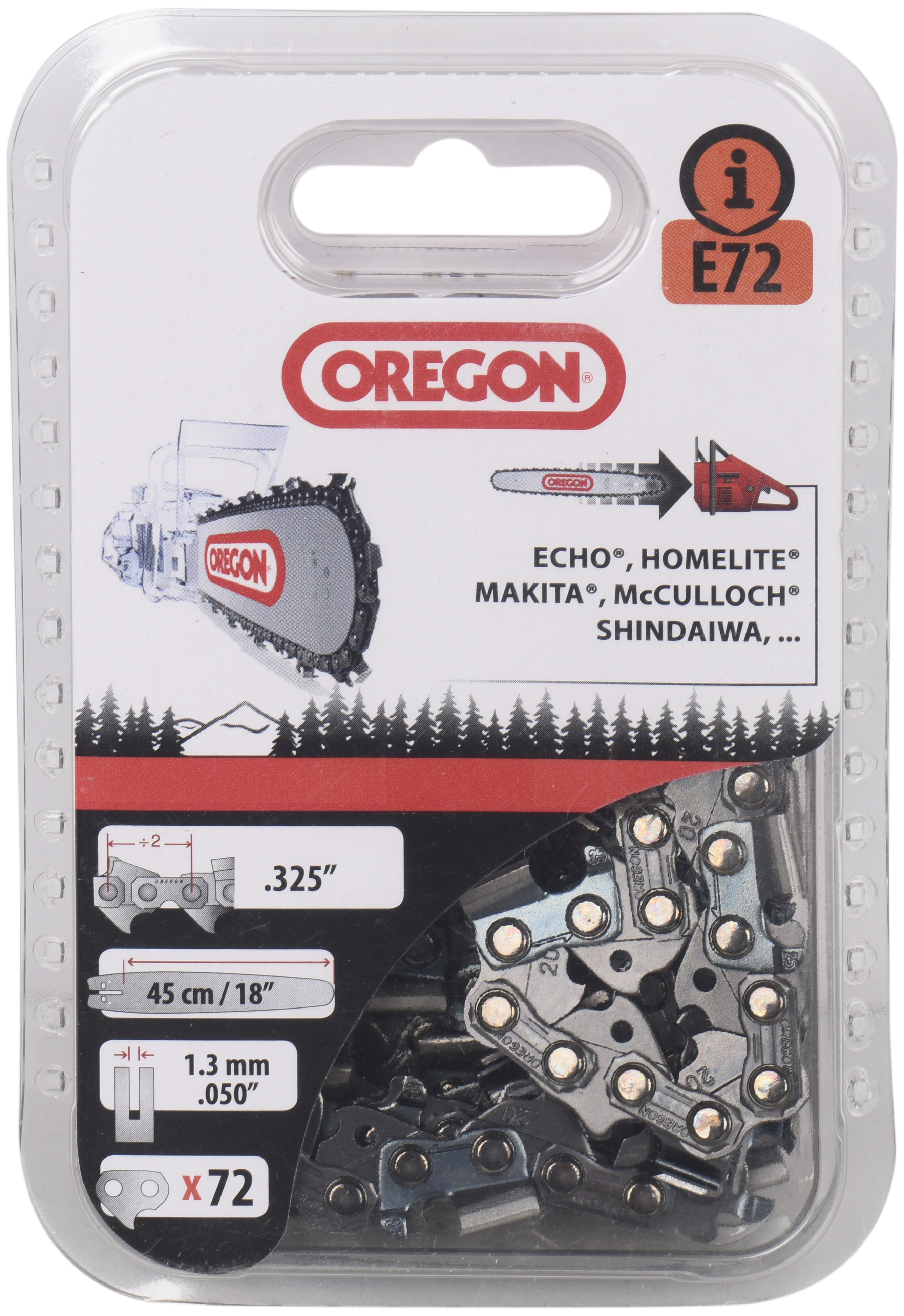 Corrente OREGON 1.3 - 72 ELOS - 3