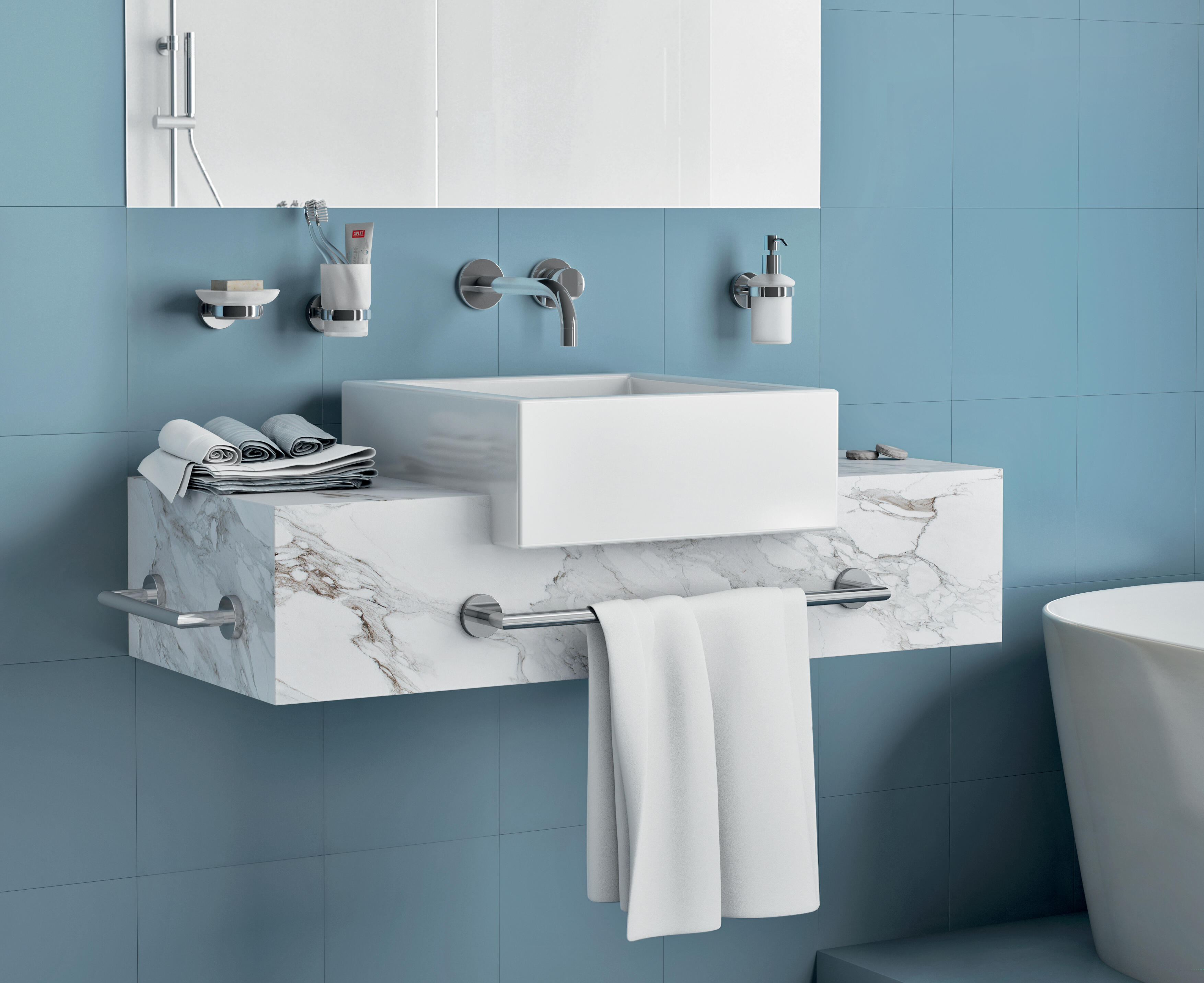 Toallero  Project cromado 30x5.3 cm - 7