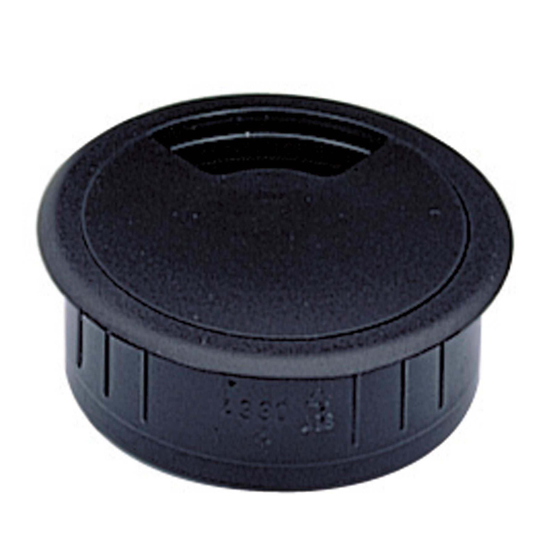 Passe-fil plastique noir HETTICH, 60 mm - 3