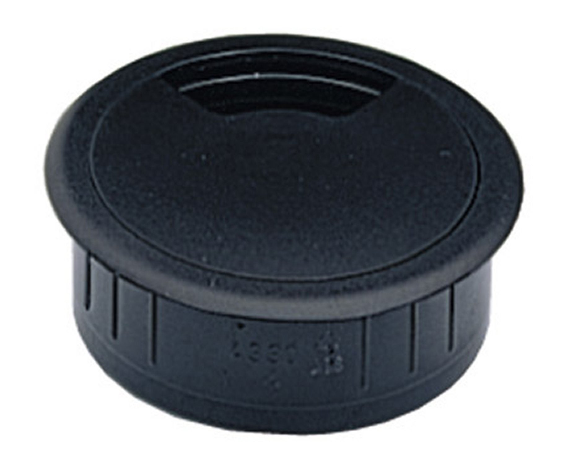 Passe-fil plastique noir HETTICH, 60 mm - 2