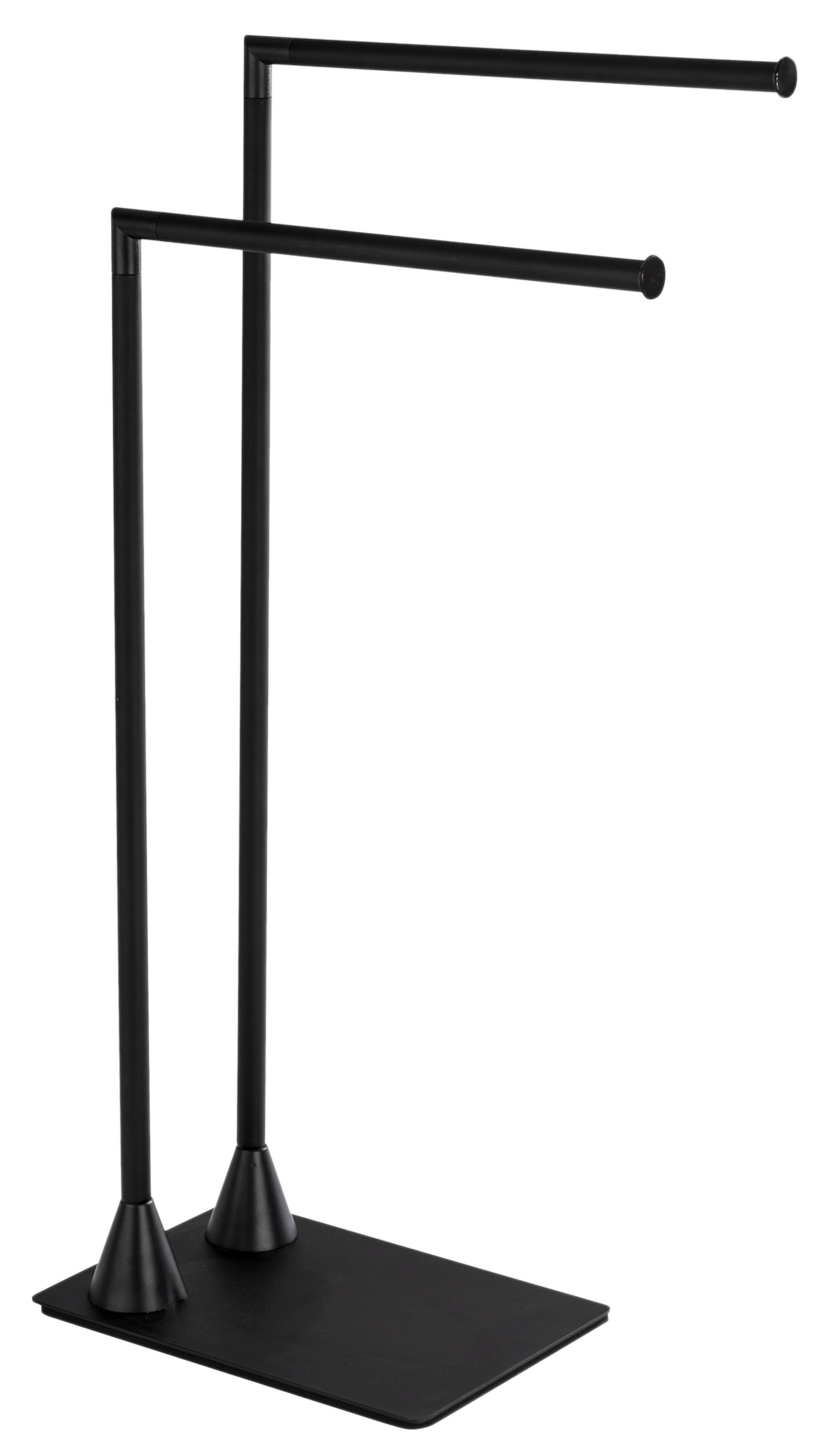 Toalheiro de pé 43,5x78,5x20 cm preto Wenko Hella - 2