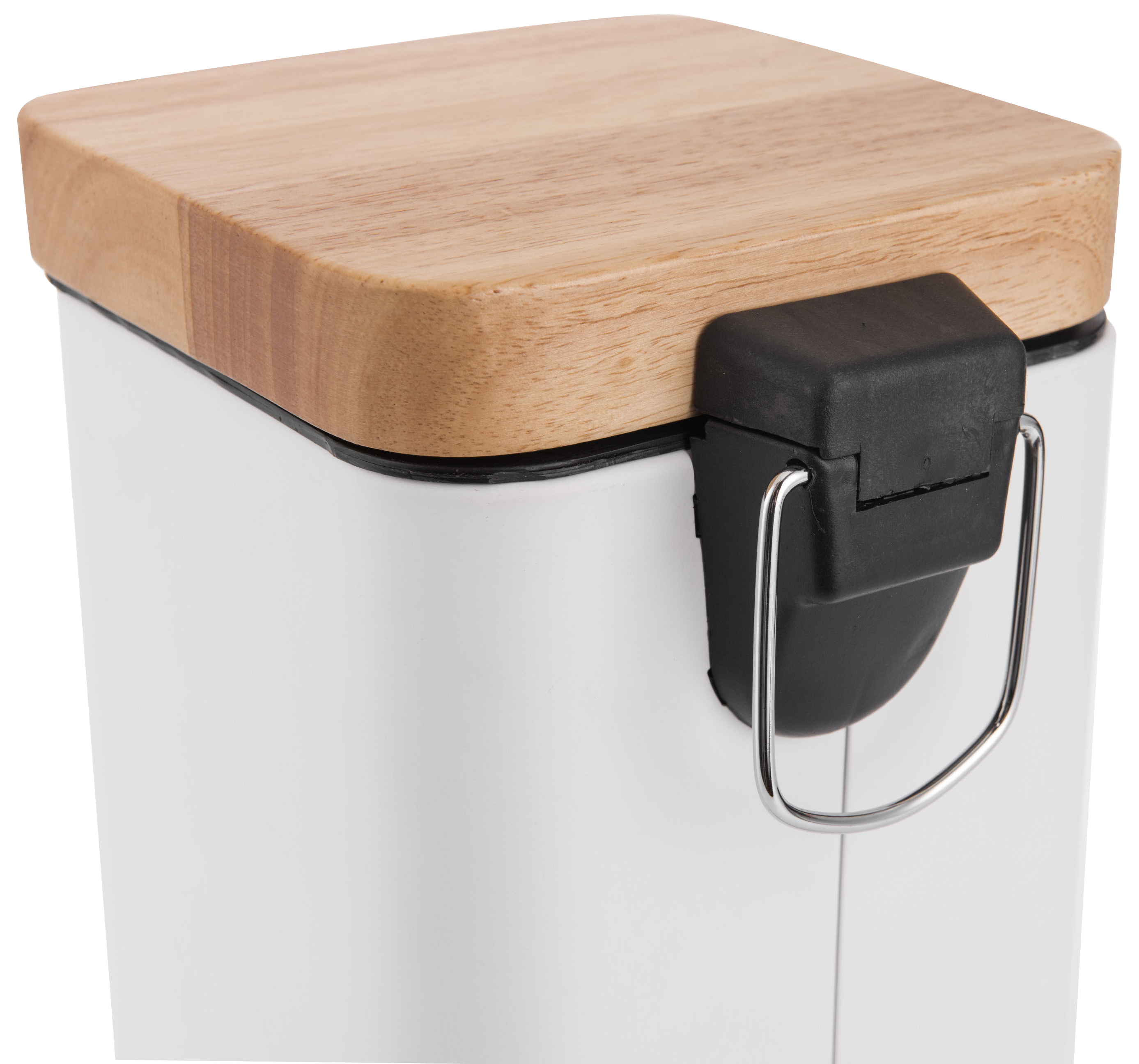 Balde do lixo SENSEA SCANDI 3L BRANCO MATE - 5