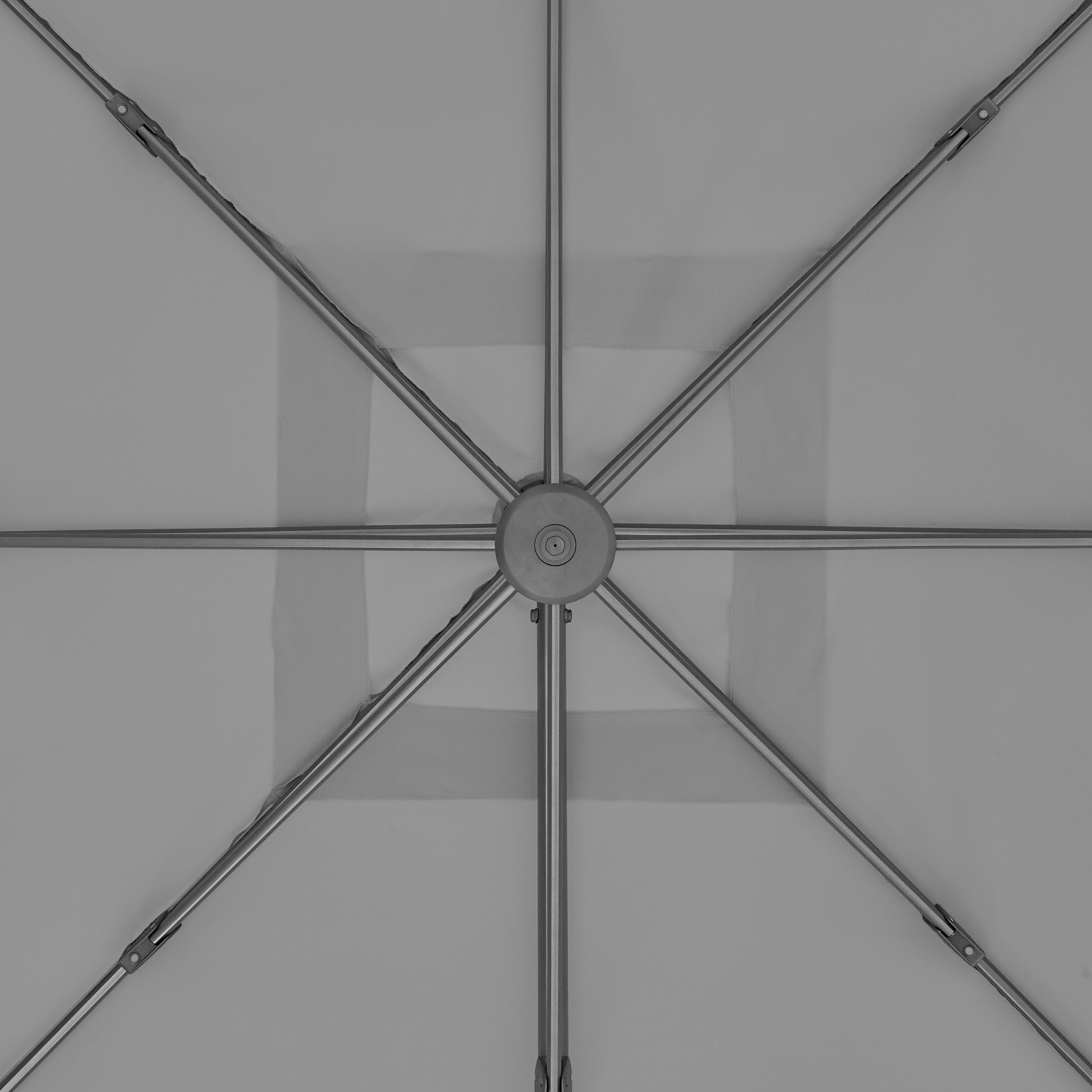 Chapéu de sol NATERIAL AURA ANTRACITE 290X290CM - 35