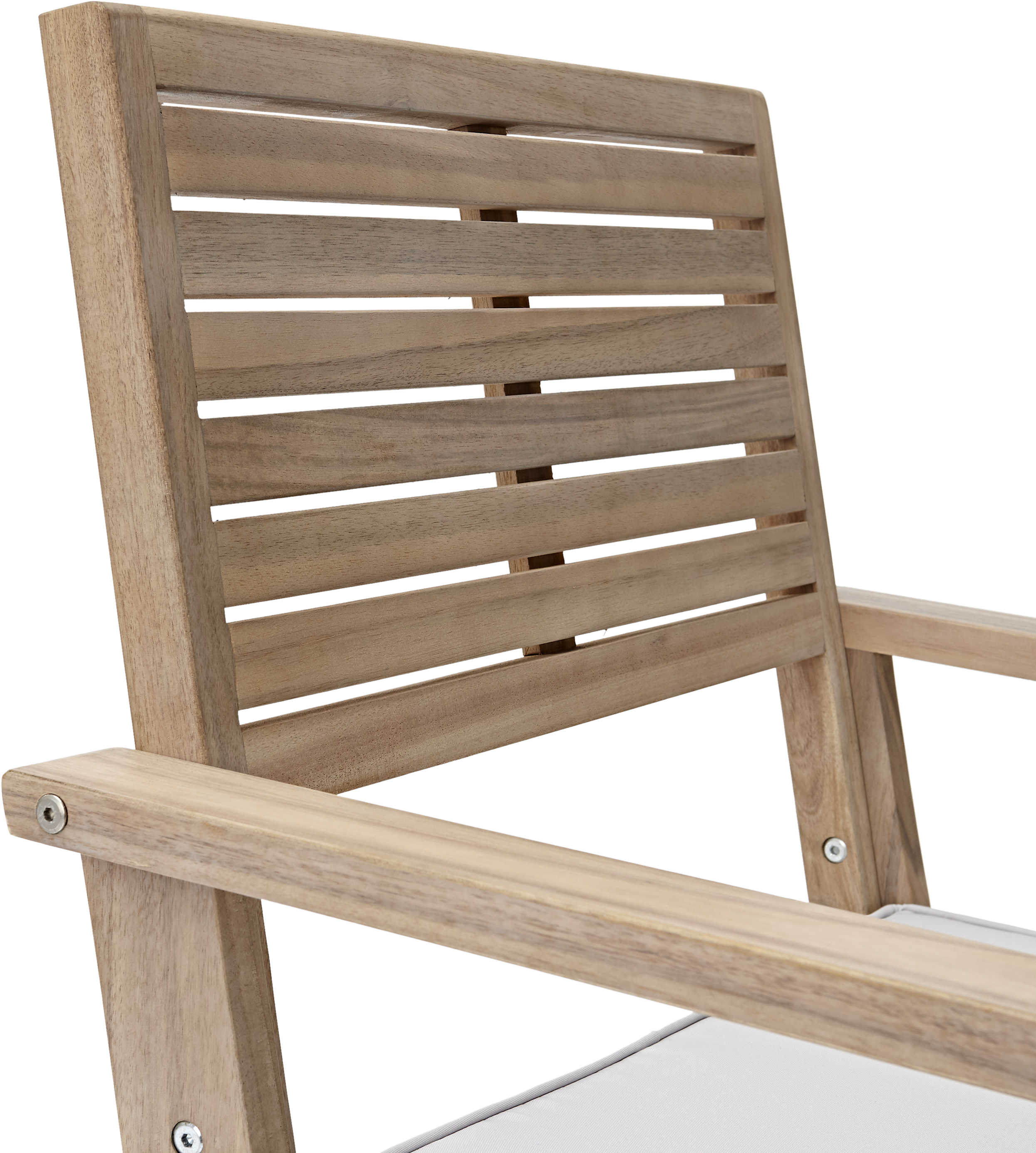 Conjunto jardim relax acácia sofá e mesa castanho 4 pessoas Solis Naterial - 8