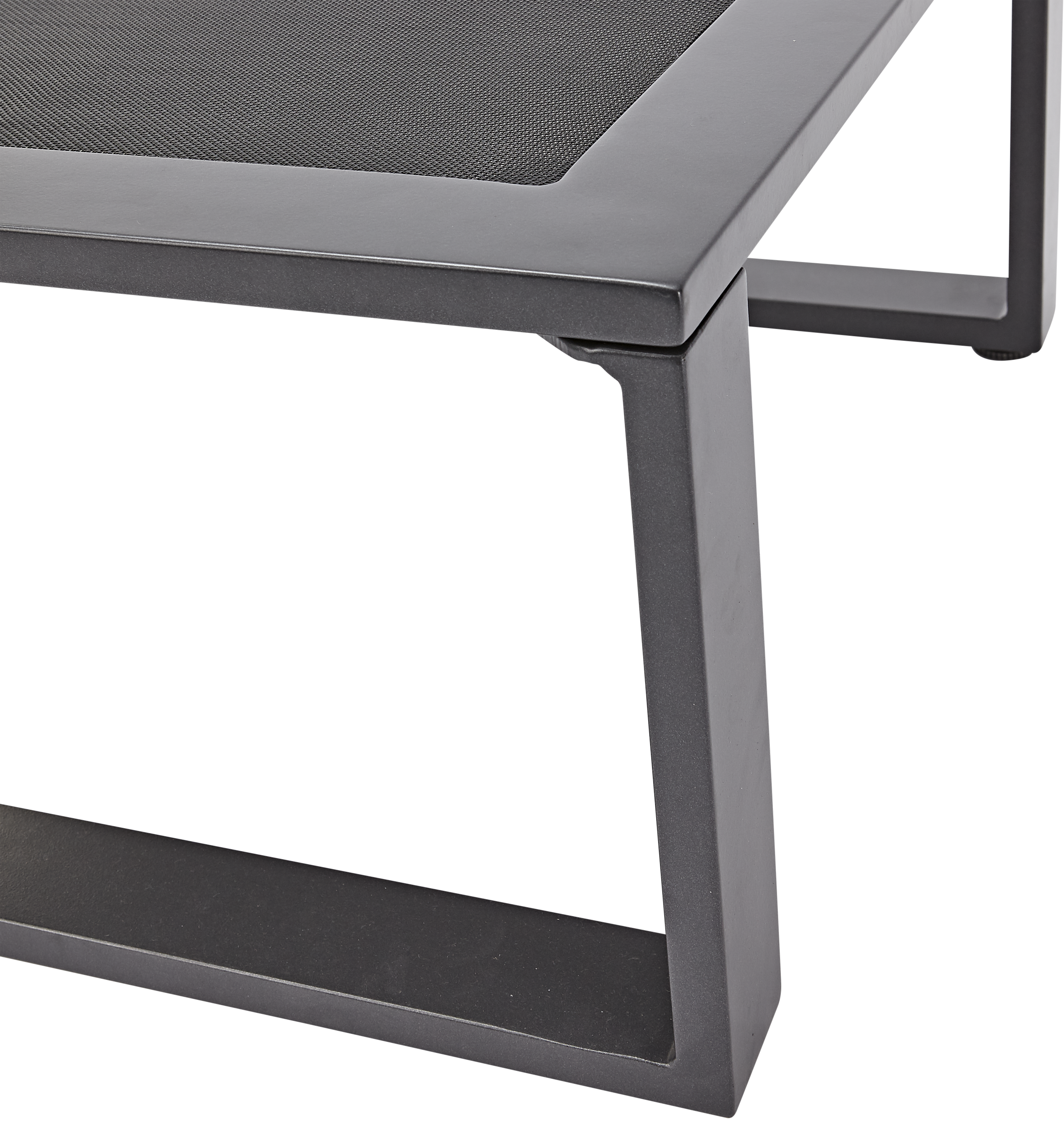 Conjunto jardim relax mesa e sofás alumínio antracite Odyssea Naterial - 35