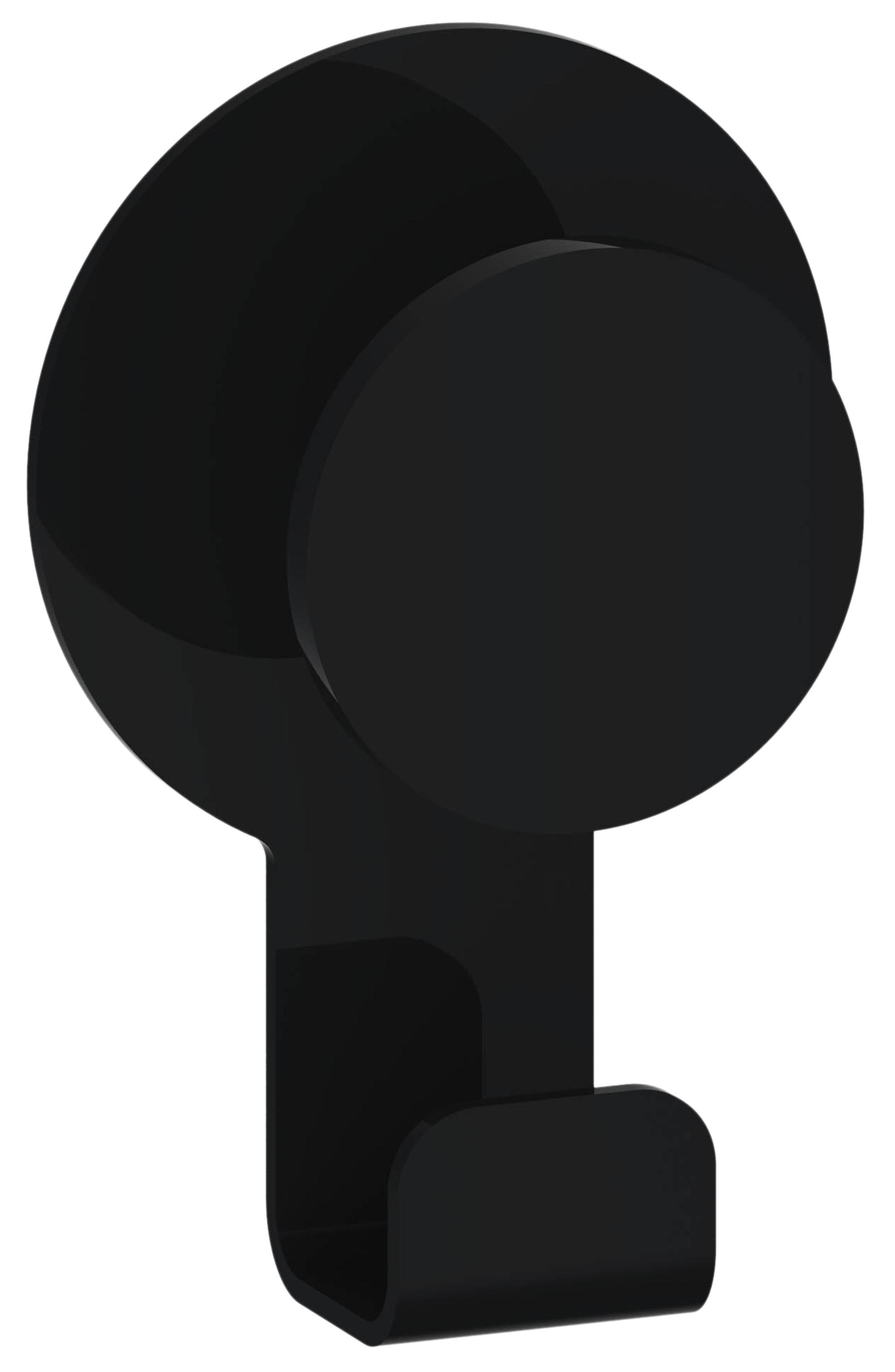 Percha de baño doble urban sensea negro