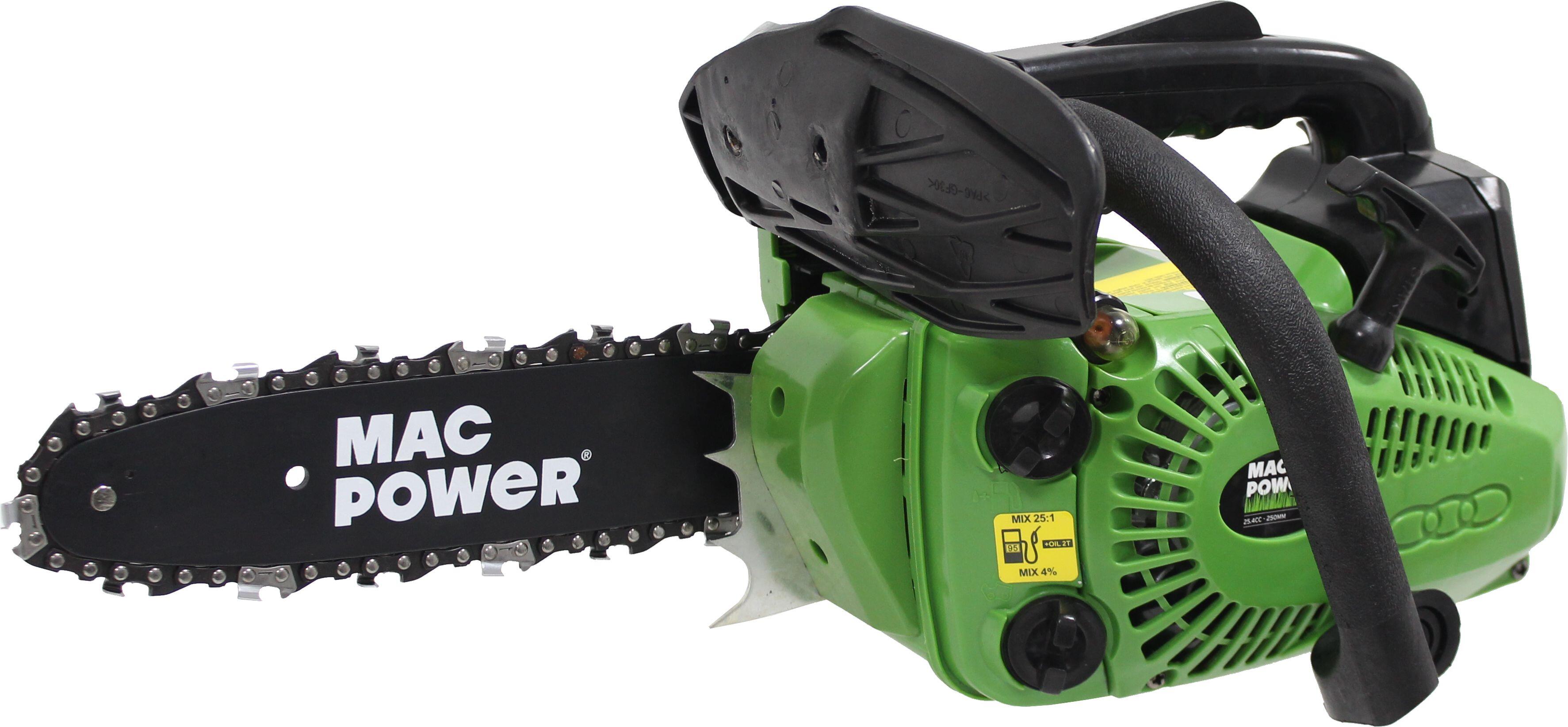 Motosierra gasolina mac de 25cc de potencia