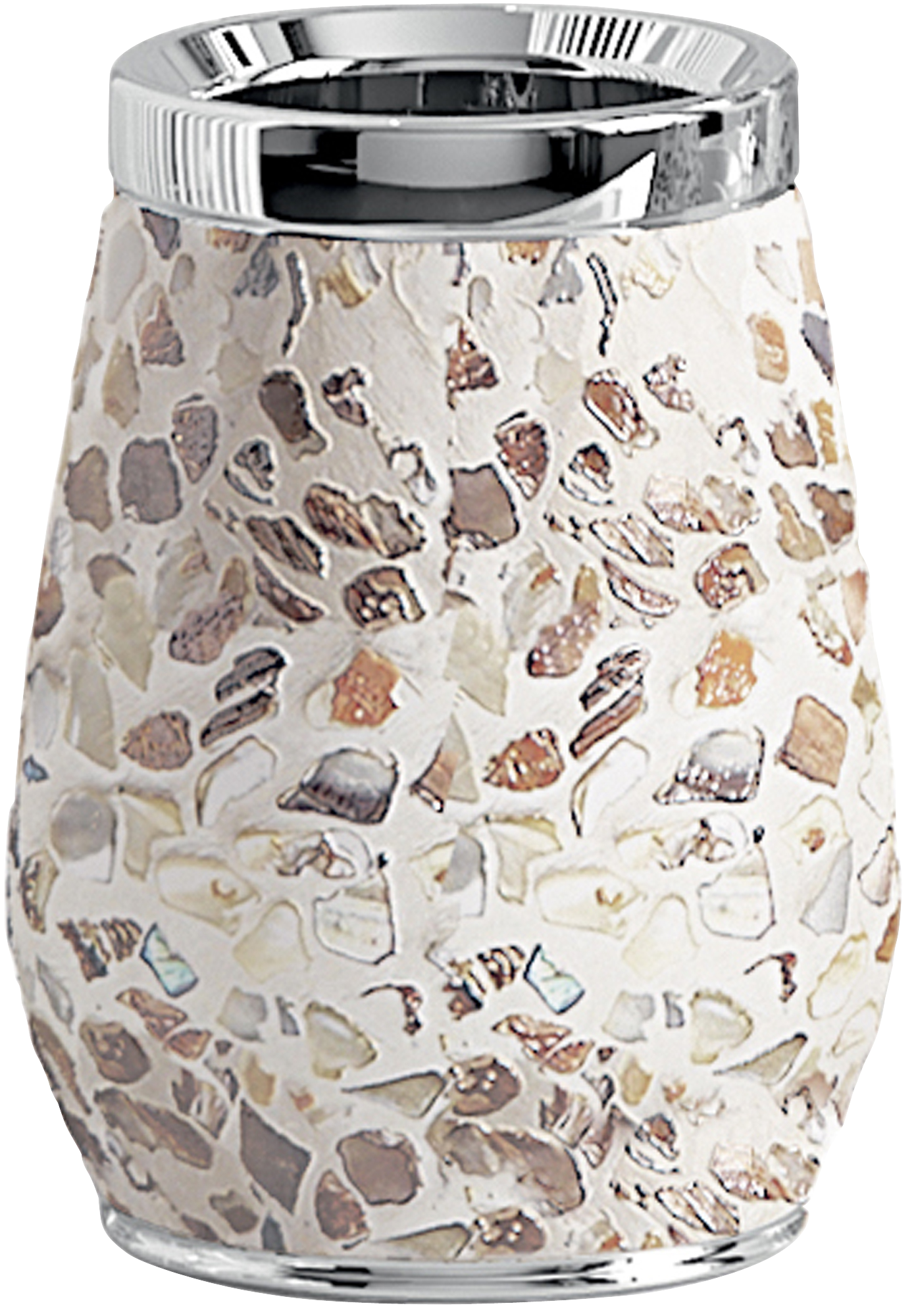 Vaso de baño marina crema satinado