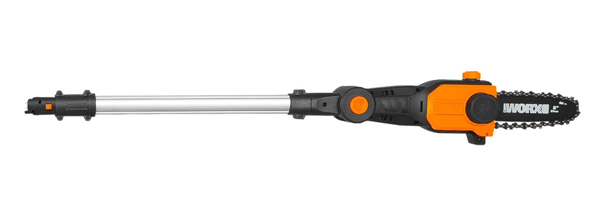 Cabezal de motosierra para cortasetos de pértiga worx wg252e