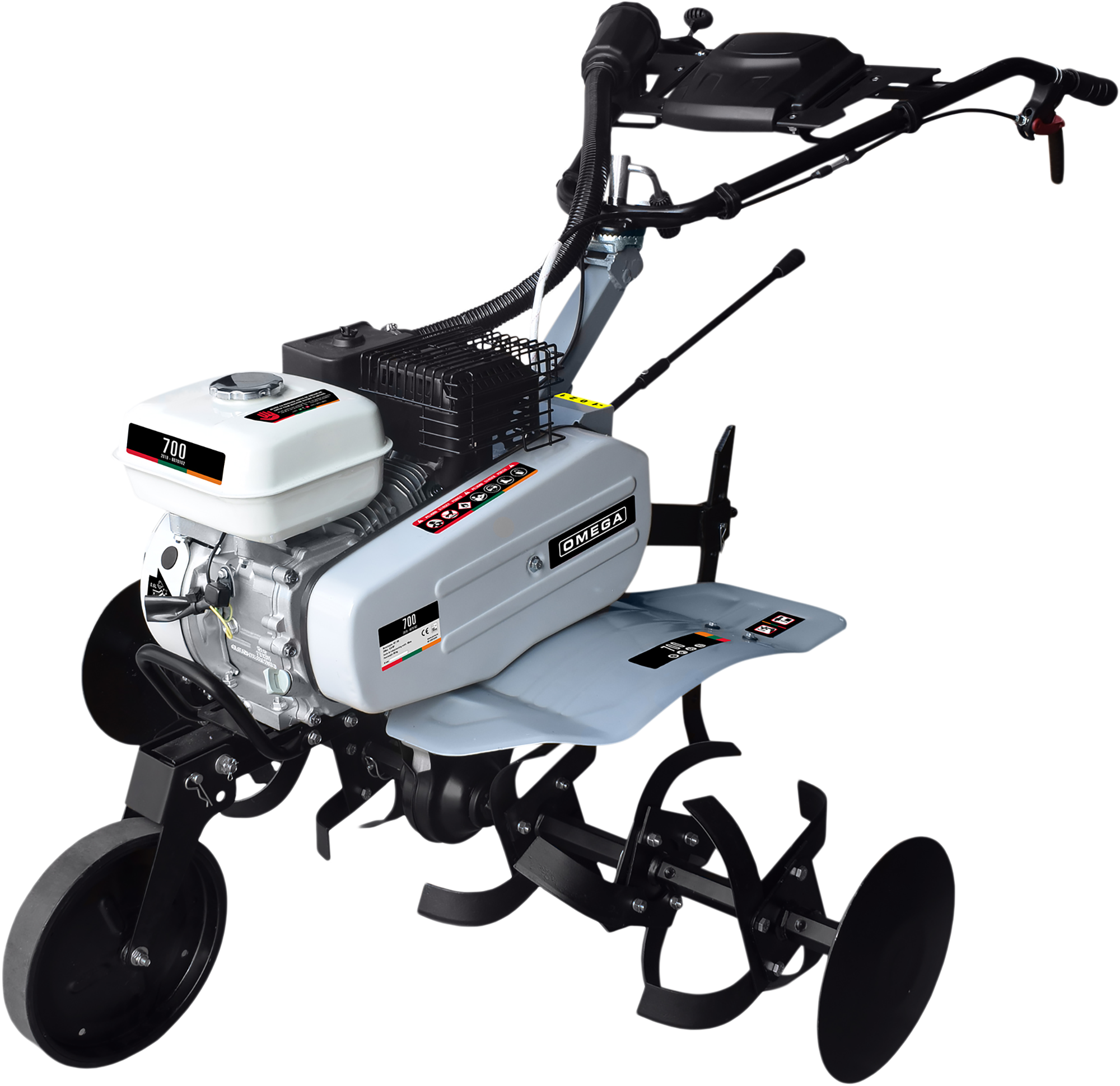 Motoazada gasolina omega le mans 700 208 cc 100 cm ancho de trabajo