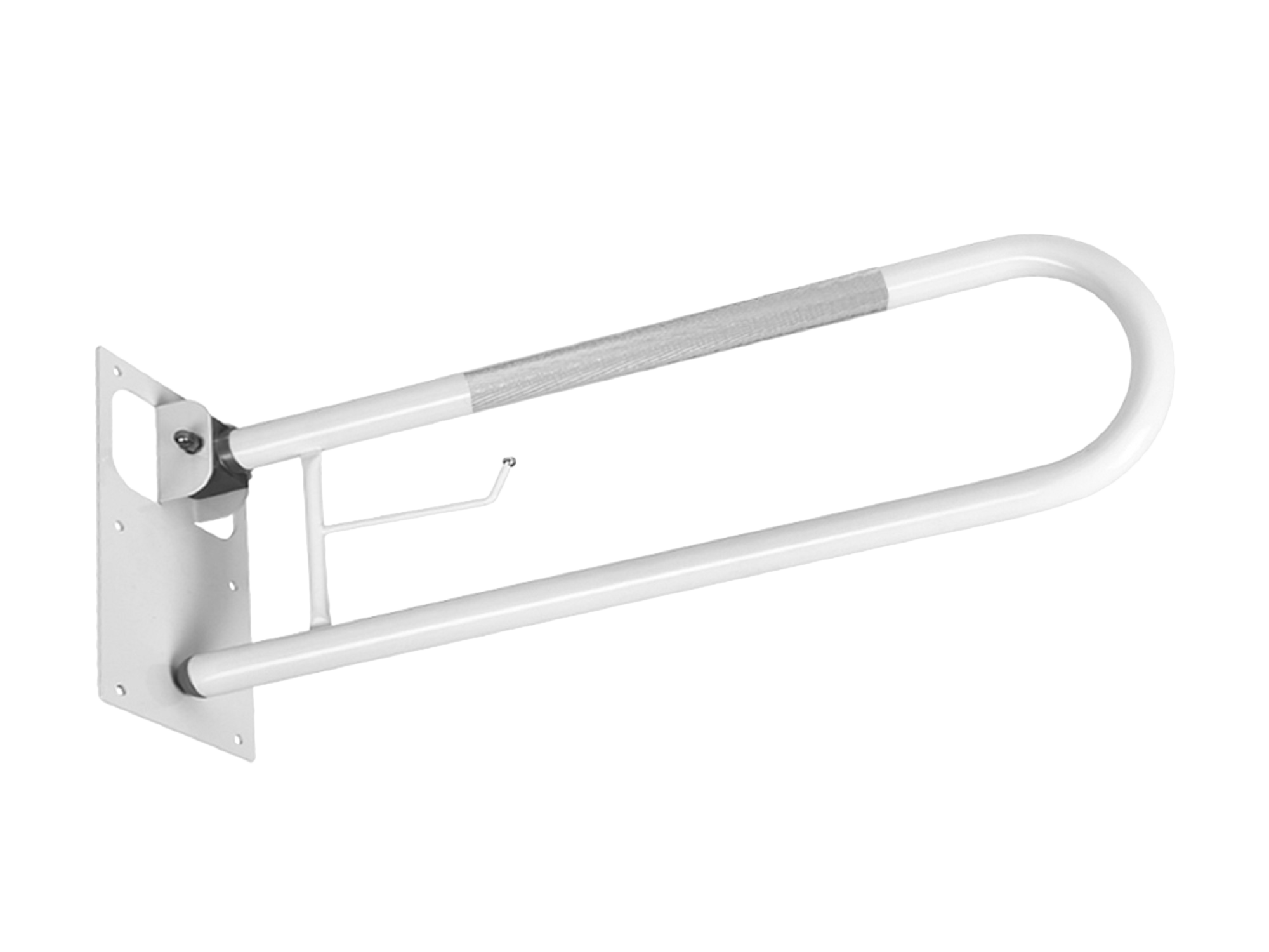 Barra de seguridad wc 73x27 cm blanco