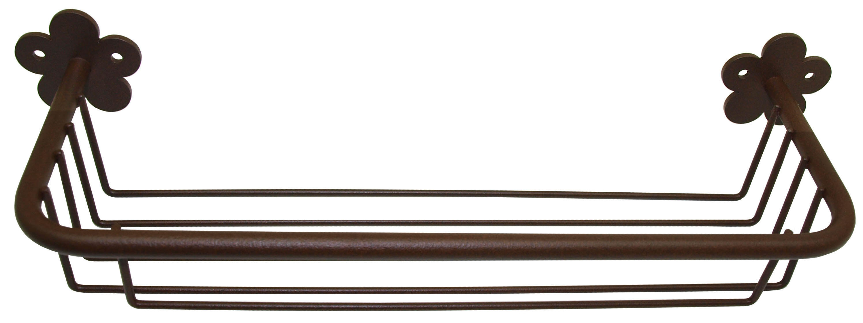 Organizador de ducha provenza marrón 13.5x12.5x12 cm