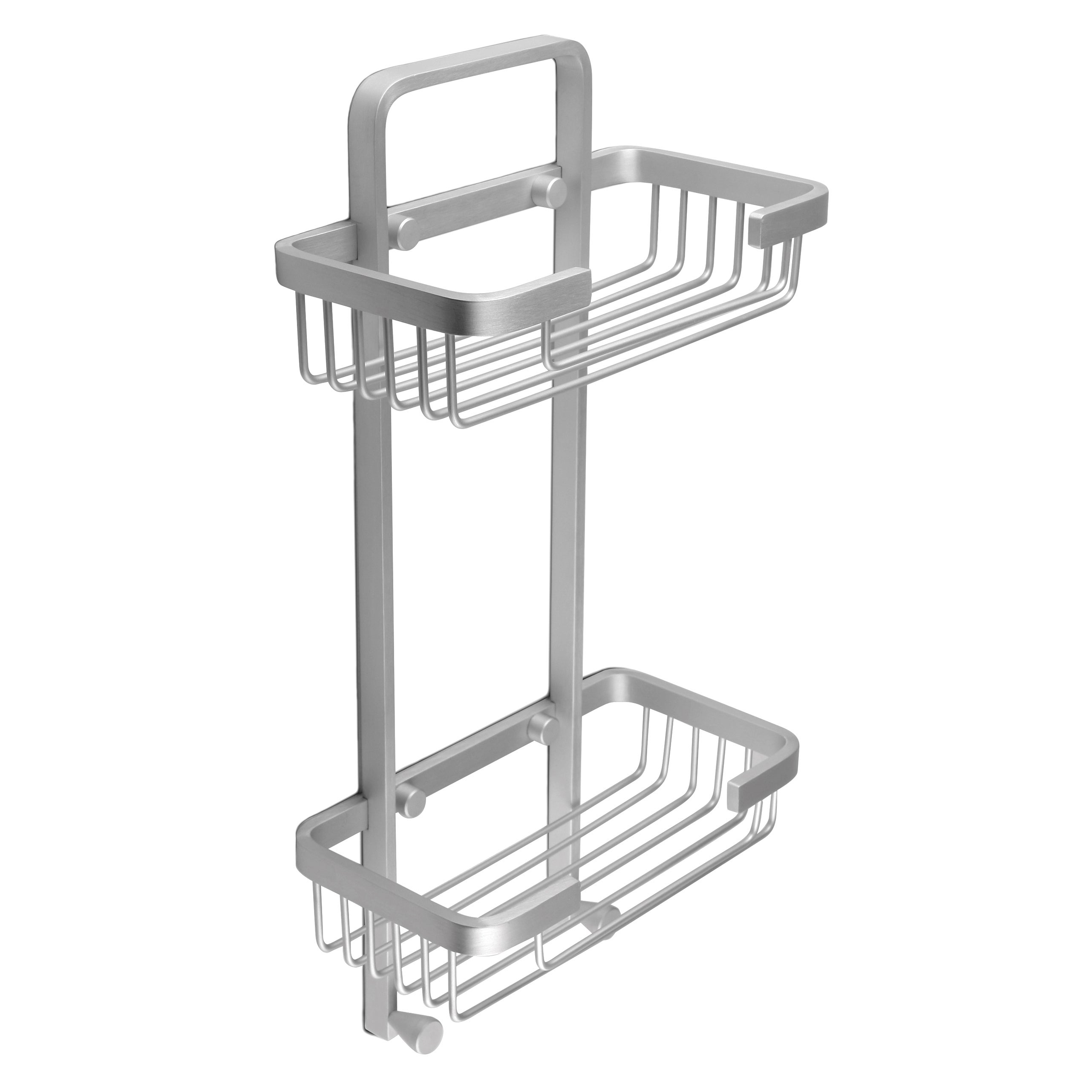 Organizador de ducha ice gris / plata 20.5x38.5x10.5 cm