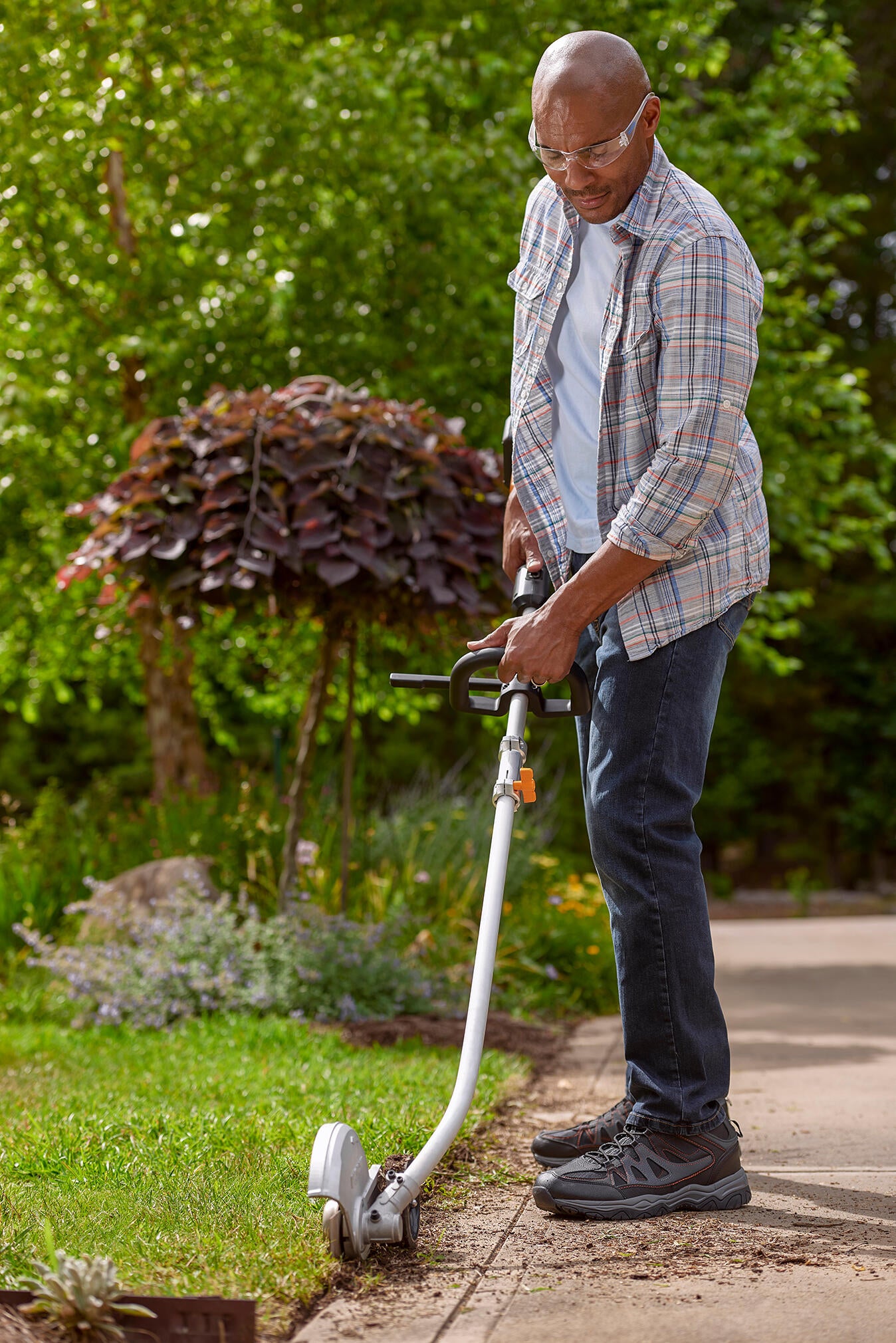 Strumento multifunzione a batteria per giardino WORX WA0223- TESTA RIF. BORDI PER WG186E - 3