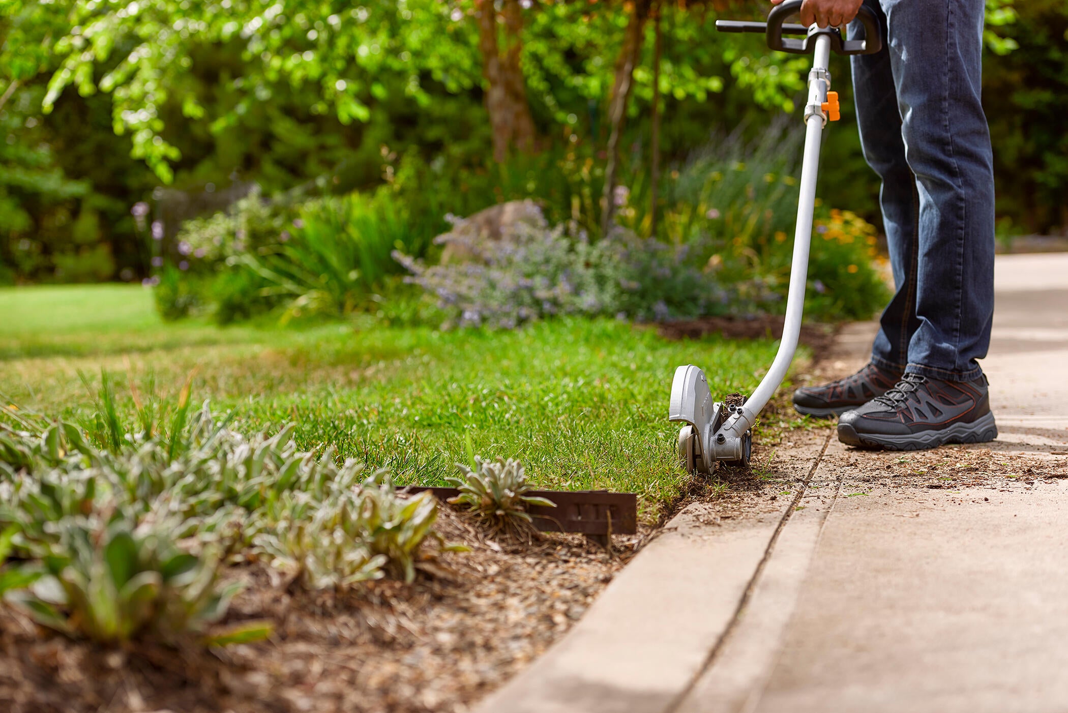 Strumento multifunzione a batteria per giardino WORX WA0223- TESTA RIF. BORDI PER WG186E - 2