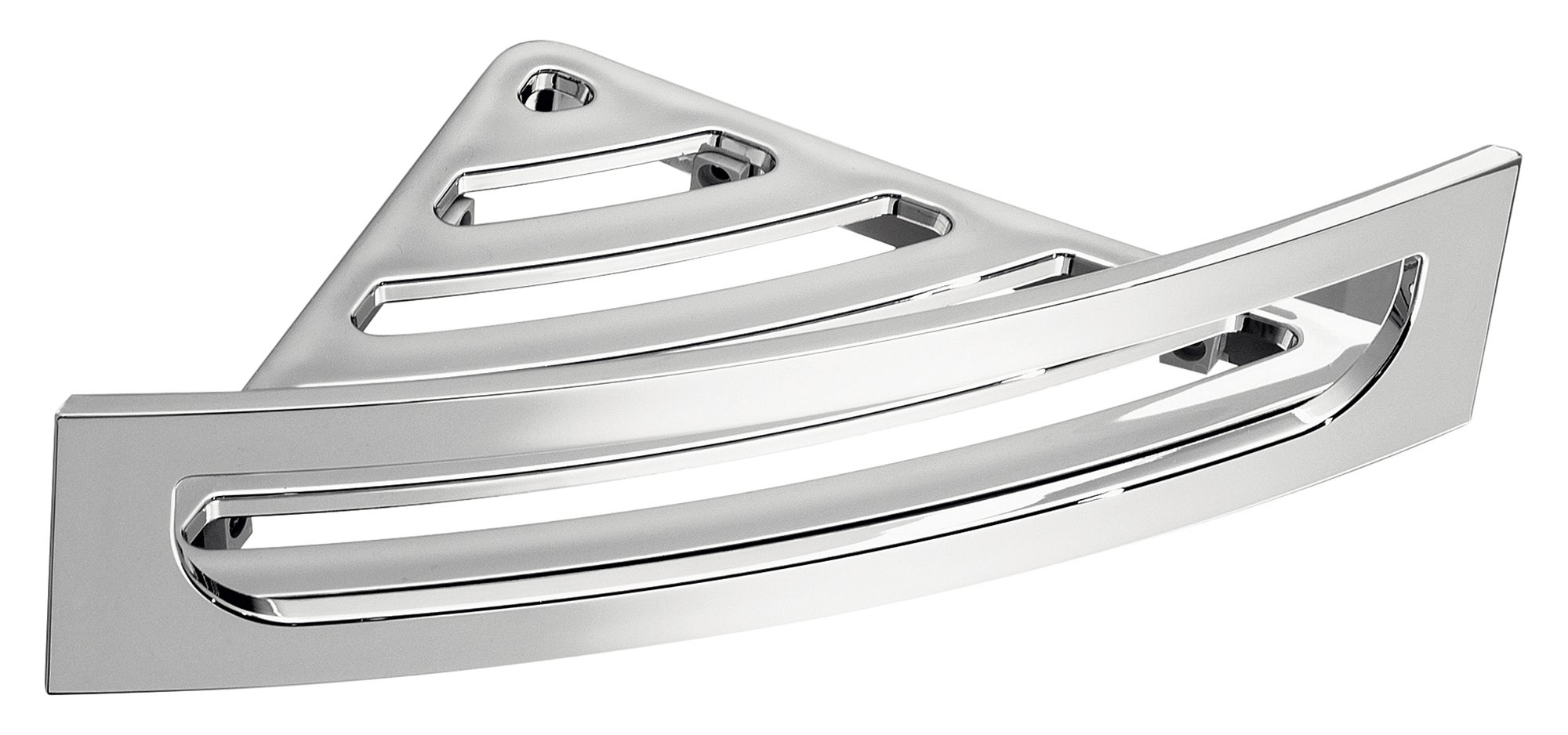 Organizador de ducha clip gris / plata 23x7.5x23 cm