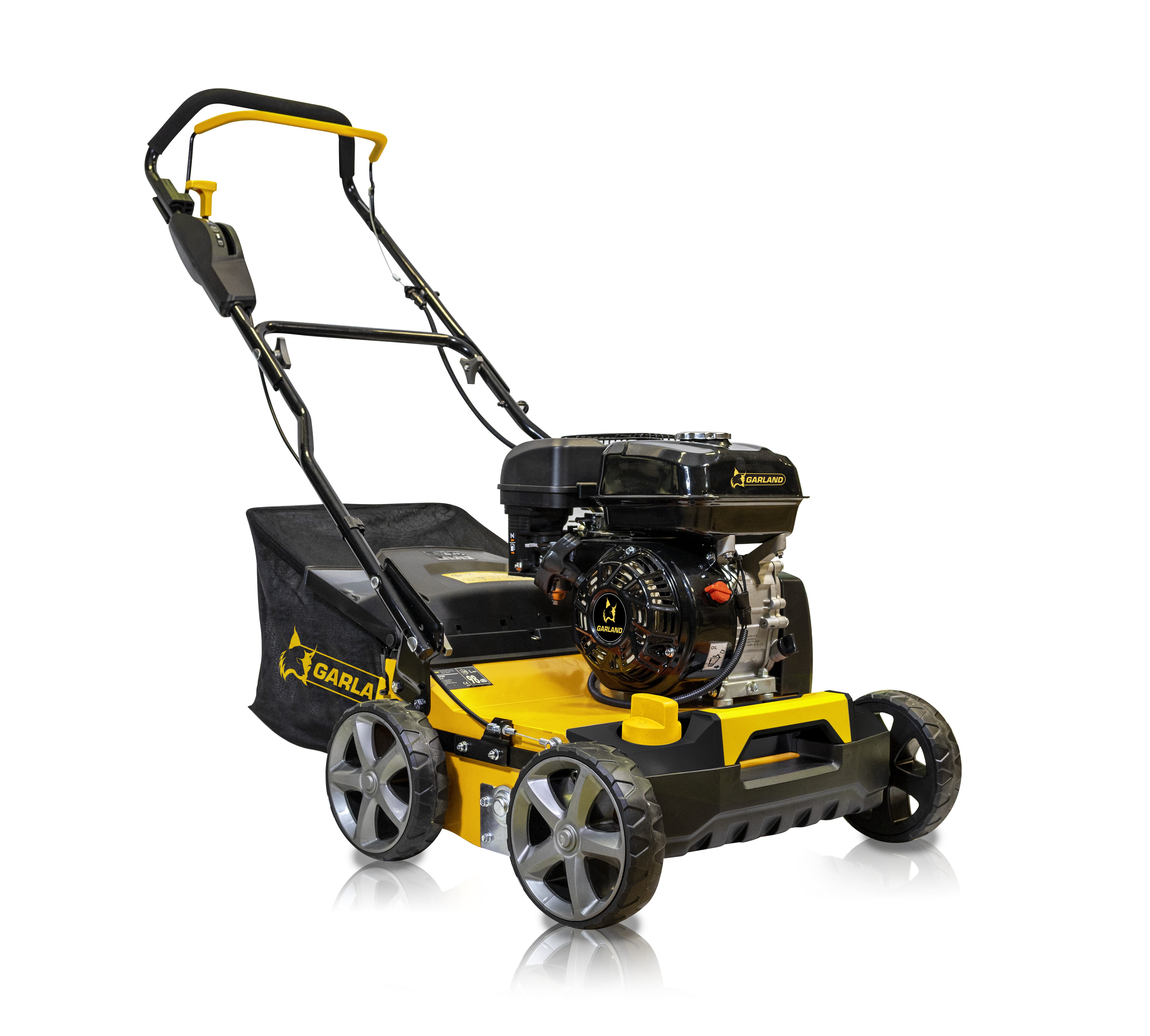 Barredora a gasolina roll&comb 602qg garland 5.3 cv 40 cm de ancho de trabajo