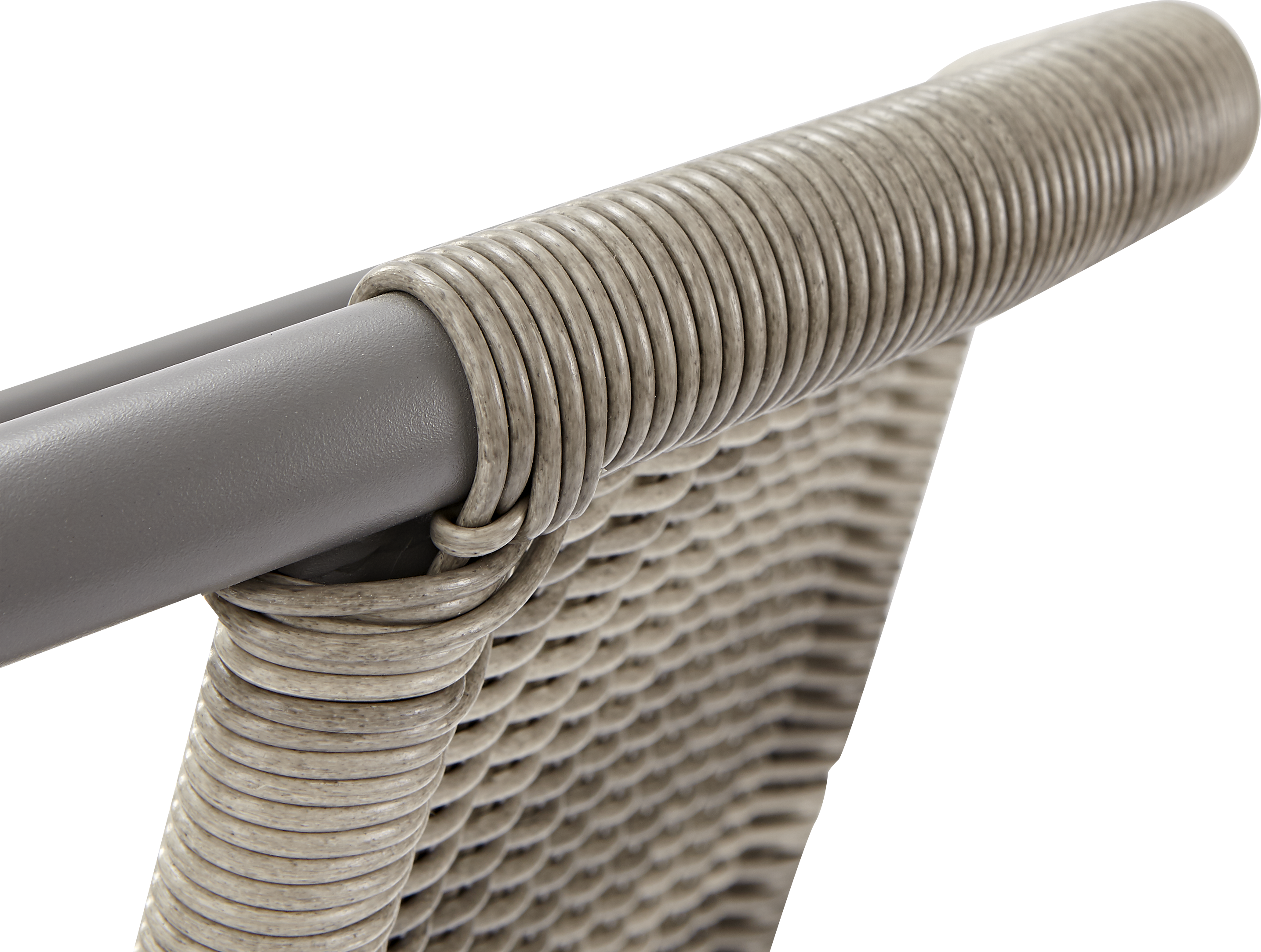 Silla de exterior de acero NATERIAL Elia beige - 10