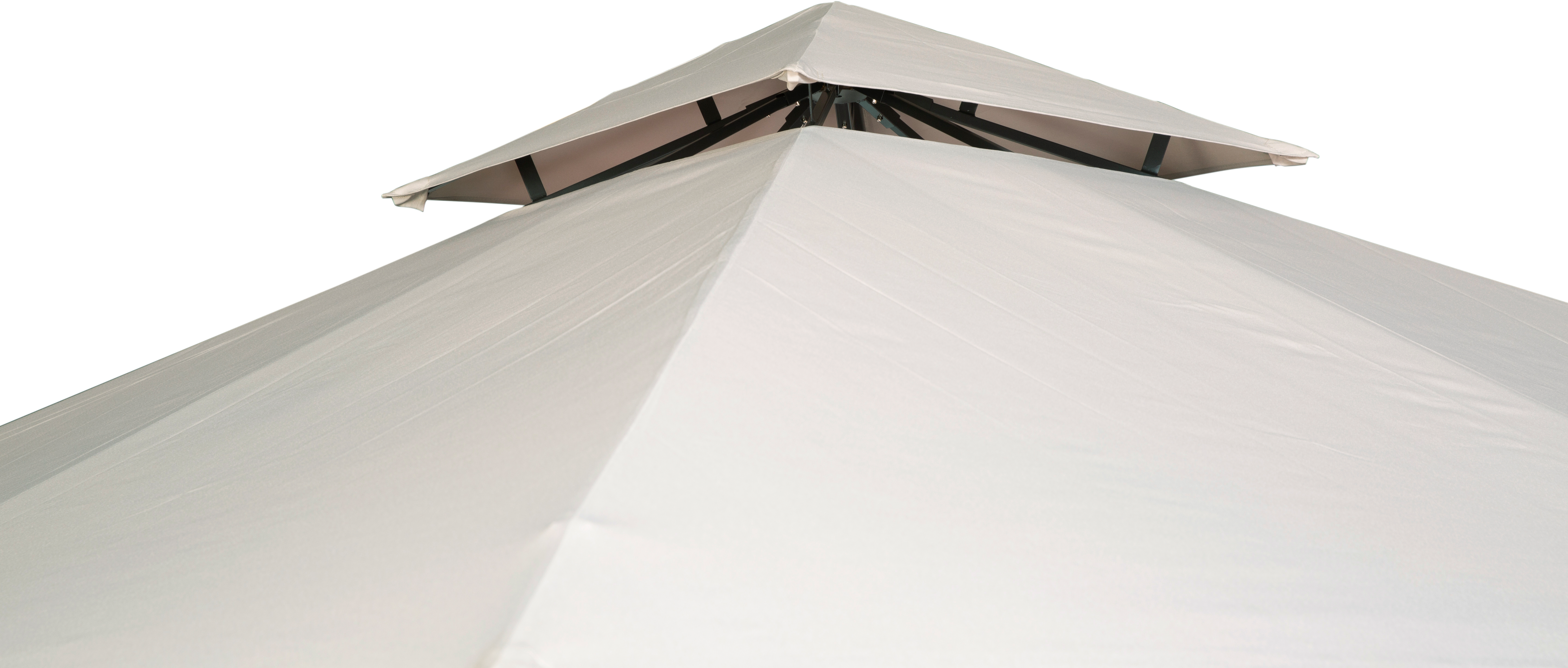 Pérgola de metal NATERIAL OXIS TAUPE 3X3M - 6