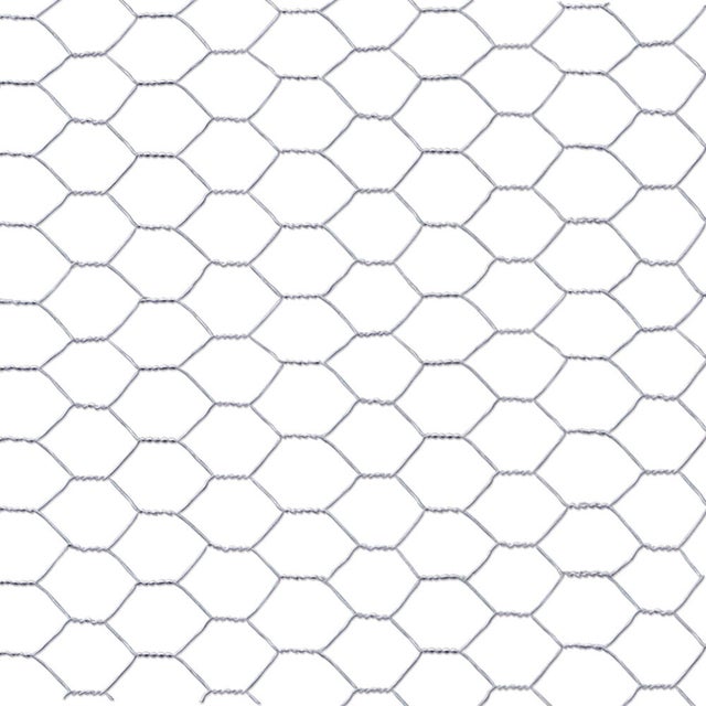 Malla metálica de simple torsión FENSANET19 de acero galvanizado 1x10m