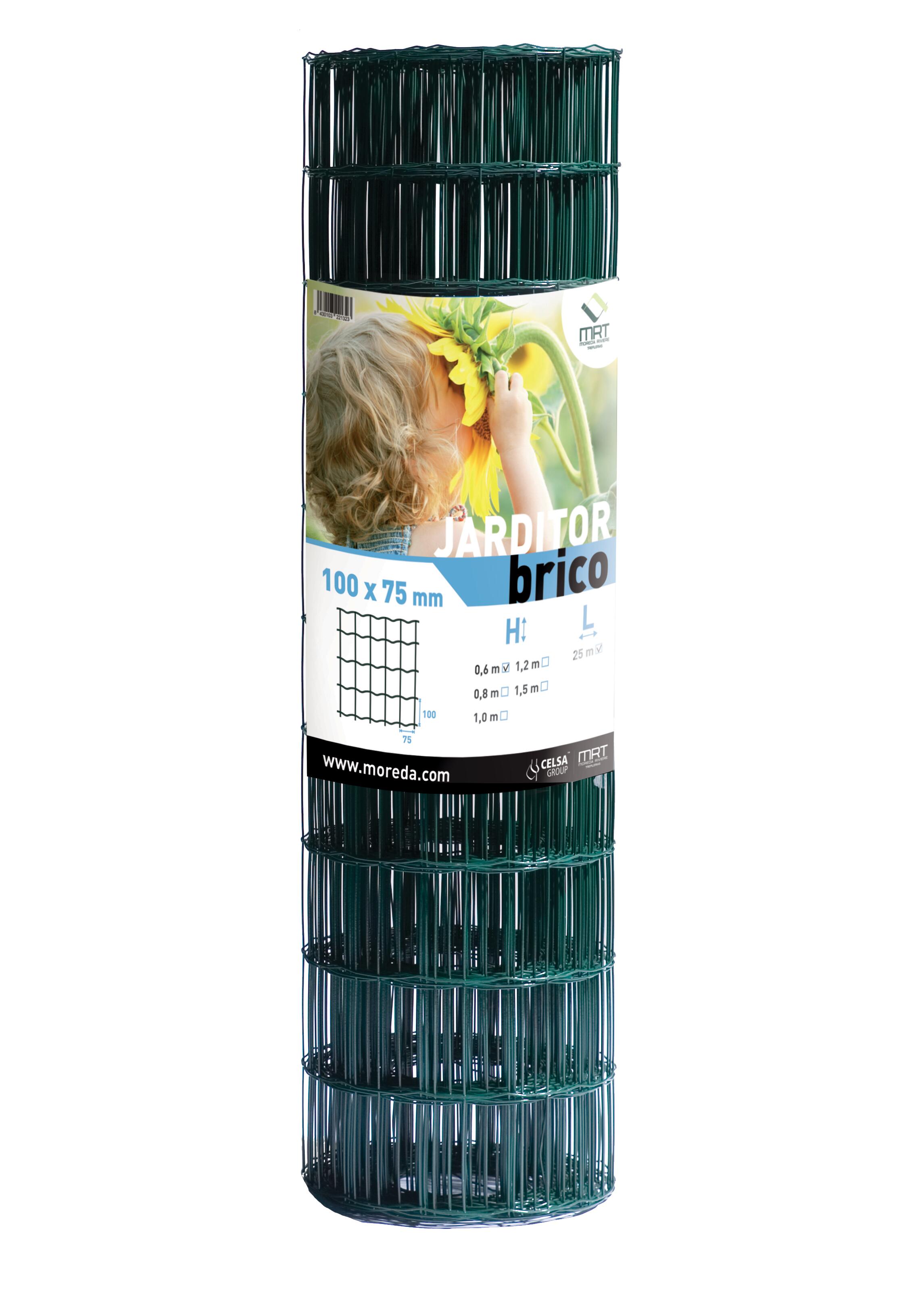 Malla metálica electrosoldada de acero galvanizado 1,5x25m - 3