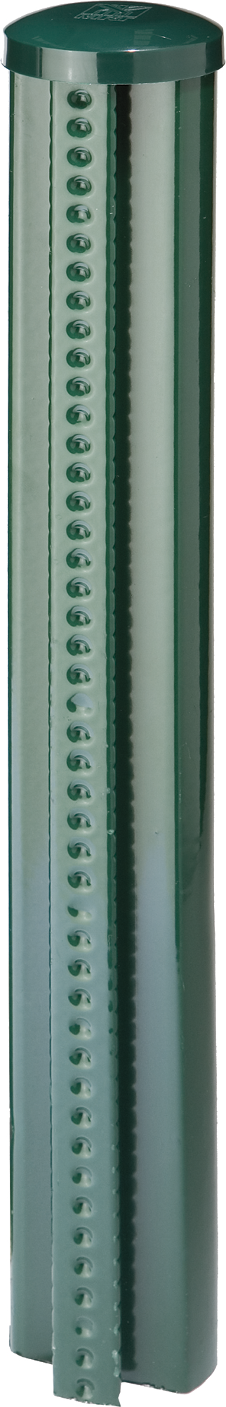 Poste Quickfix de acero y pvc verde de 48mm y 150 cm