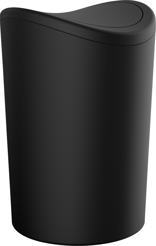 Balde do lixo 6L preto Tatay
