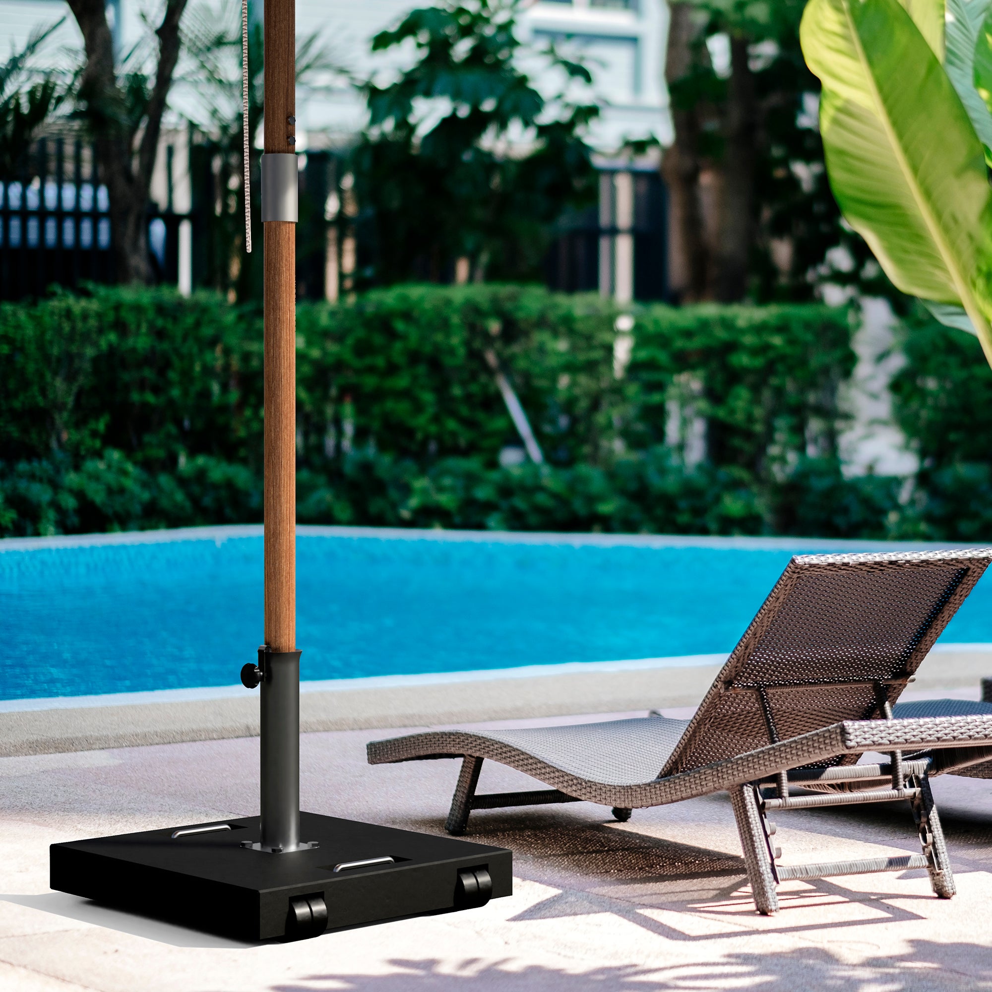 Base para guarda sol TUOZI 50KG PRETO - 2