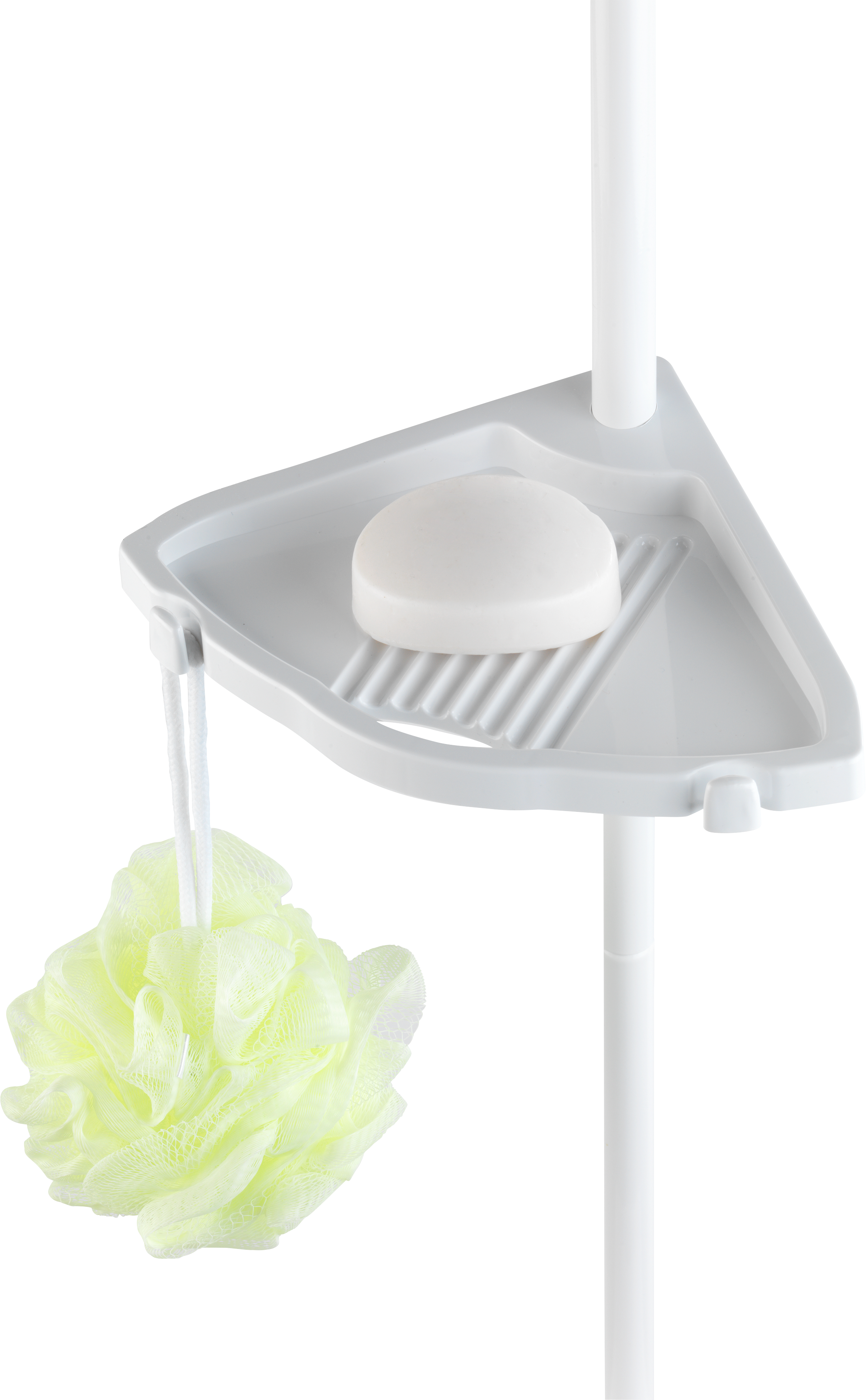 Estante para duche de canto COMPACT BRANCO - 4