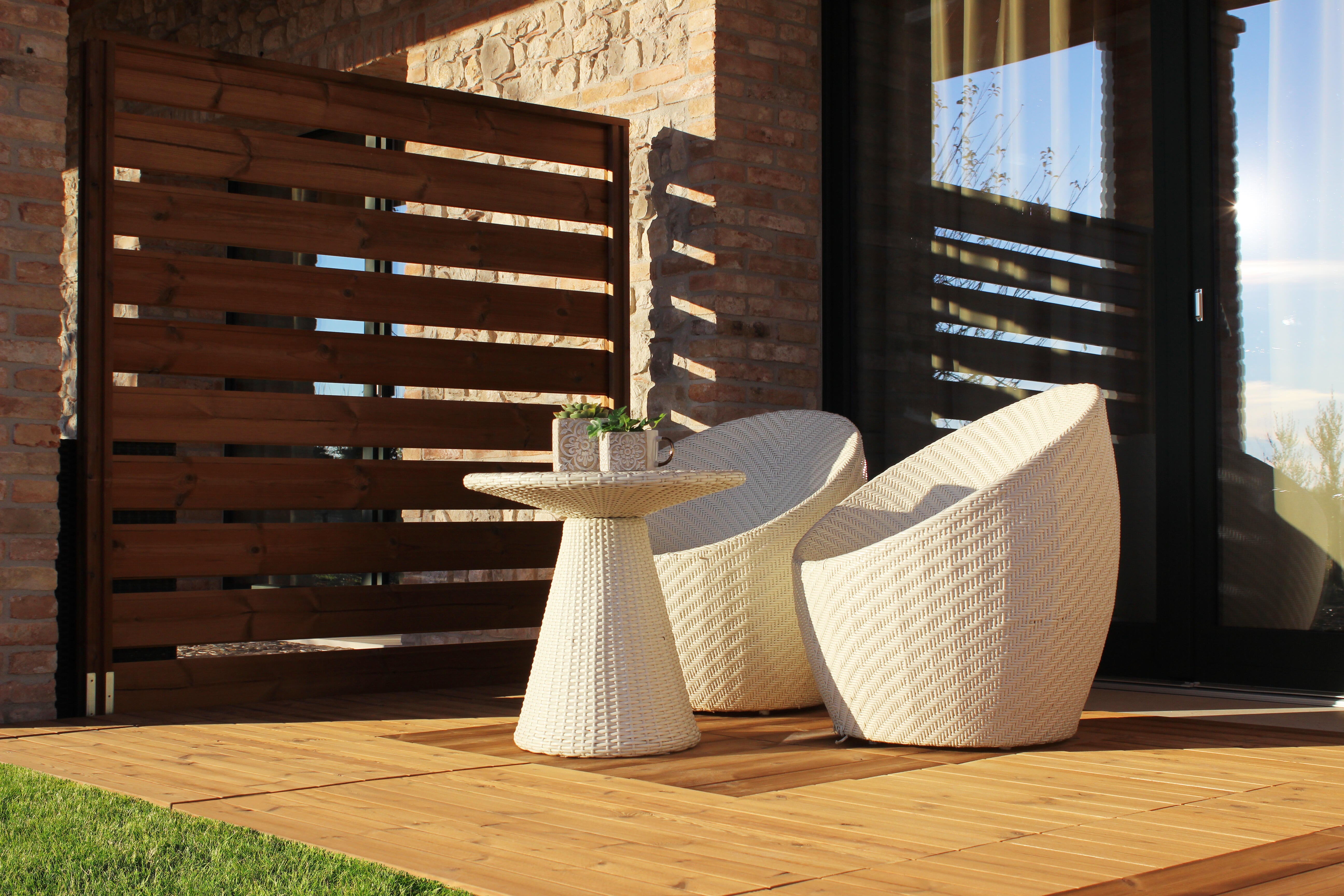 Lama para valla modulable de madera pino ONEK de 14.5 x 168 cm marrón - 8