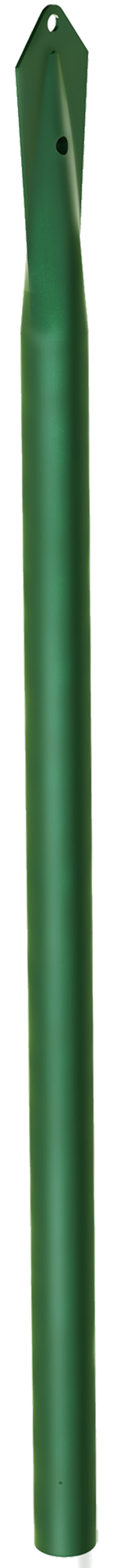 Tornapuntas de acero verde de 38mm y 180 cm