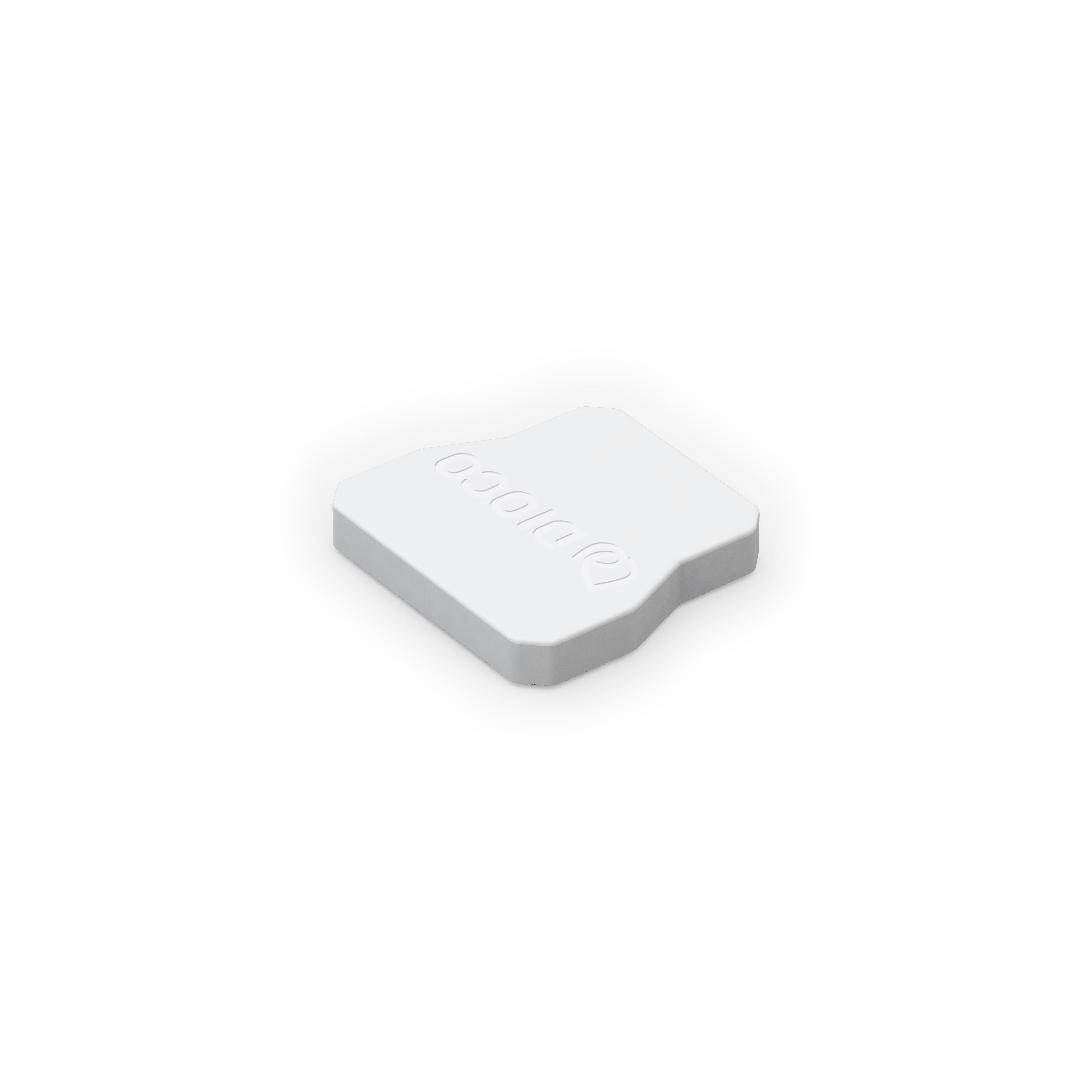 Pack de sujeciones y tornillería de aluminio blanco para valla - 6
