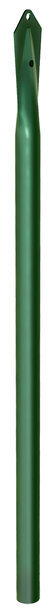 Tornapuntas de acero verde de 38mm y 120 cm
