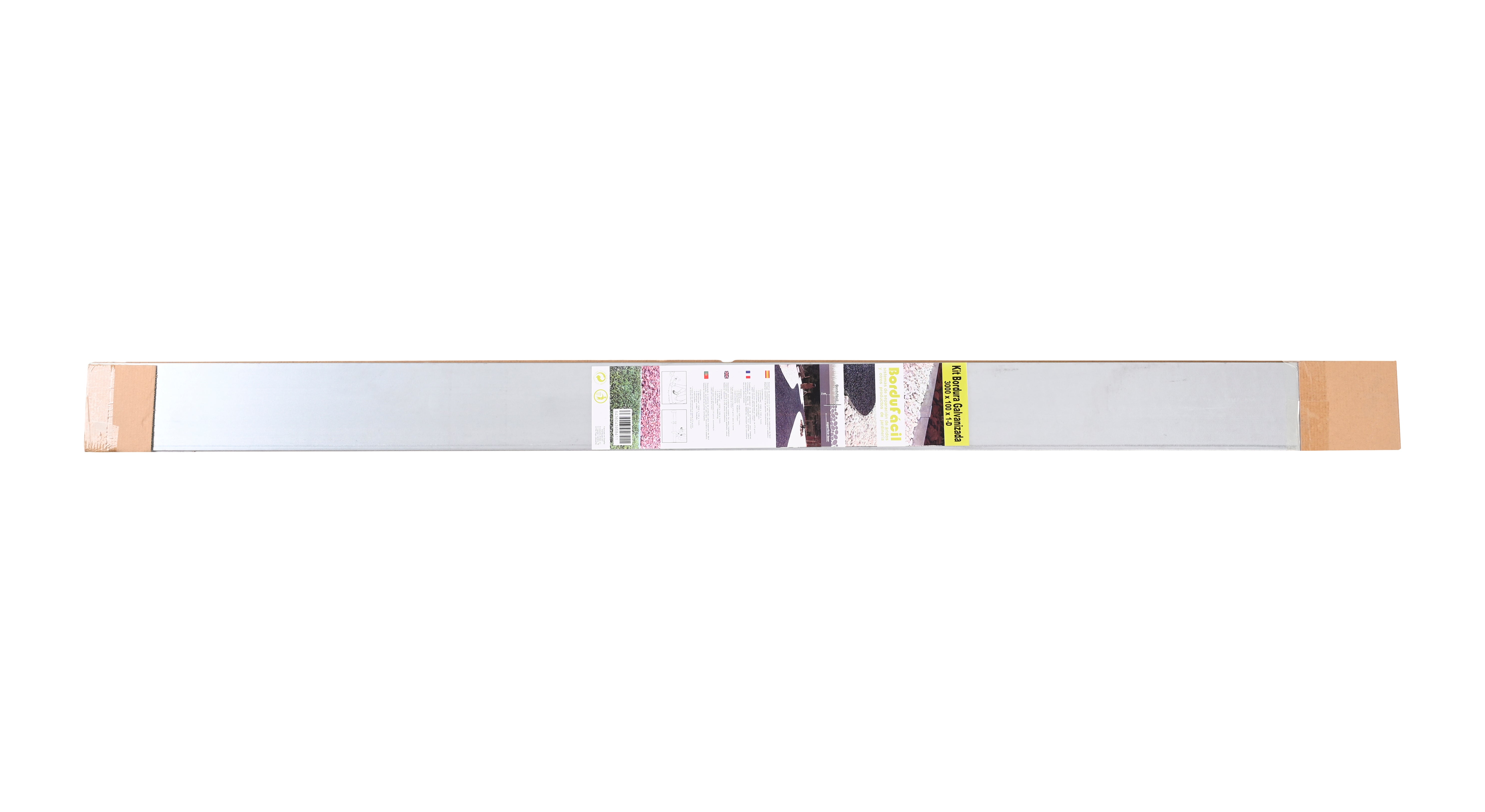 Kit bordura acero galvanizado 10x150x0,1 cm - 8