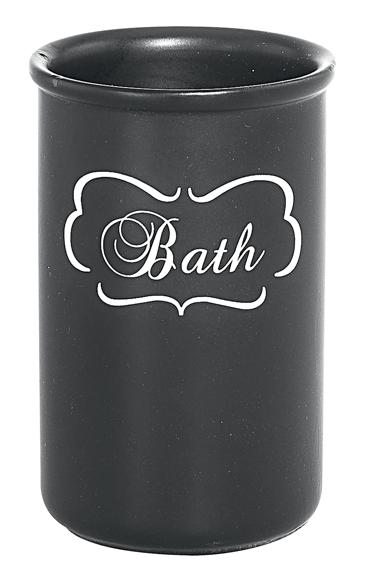 Vaso de baño chantal negro mate