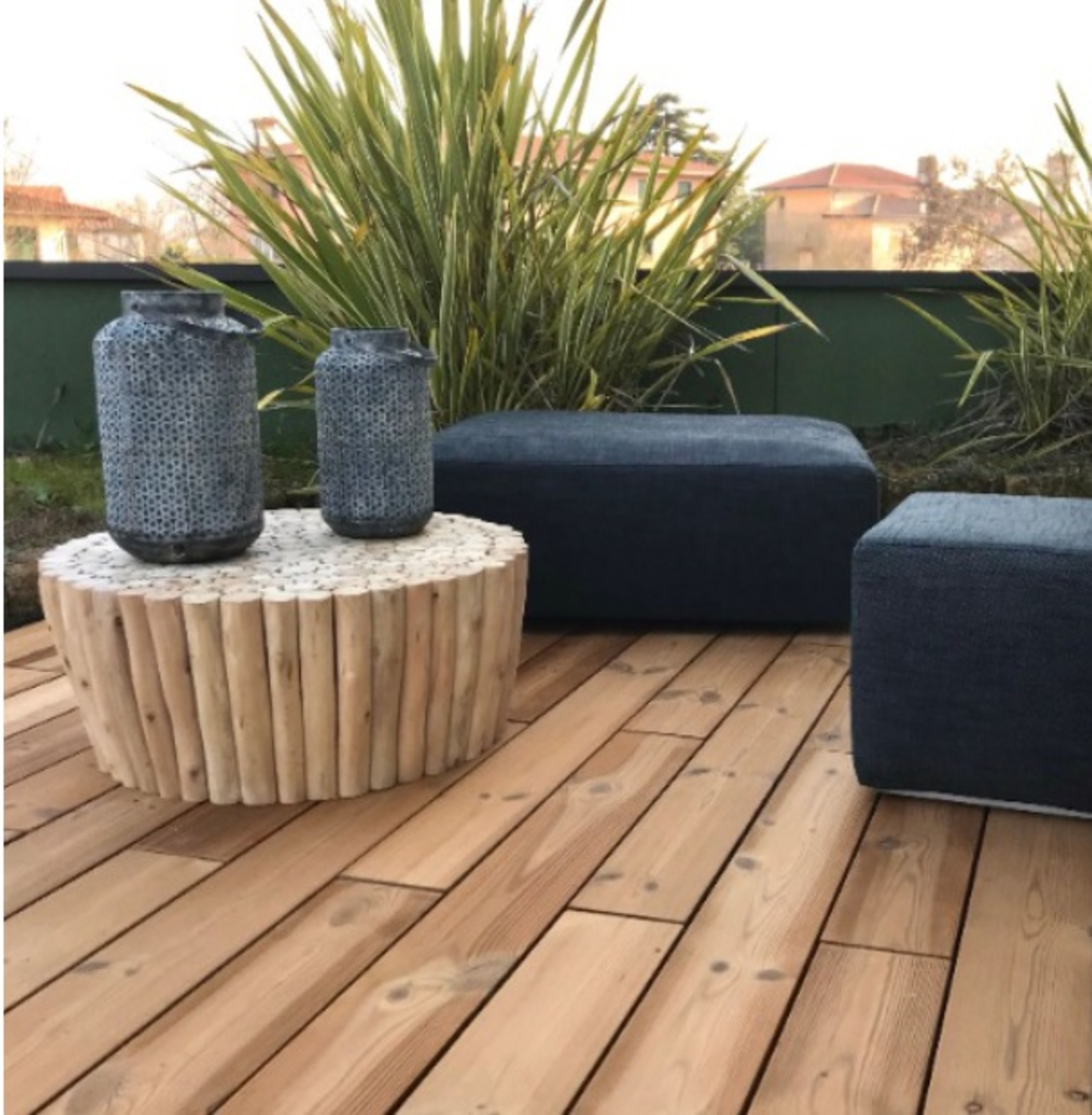 Listone a incastro in legno Thermowood pino L 120 x L 15 cm x Sp. 25 mm - 10