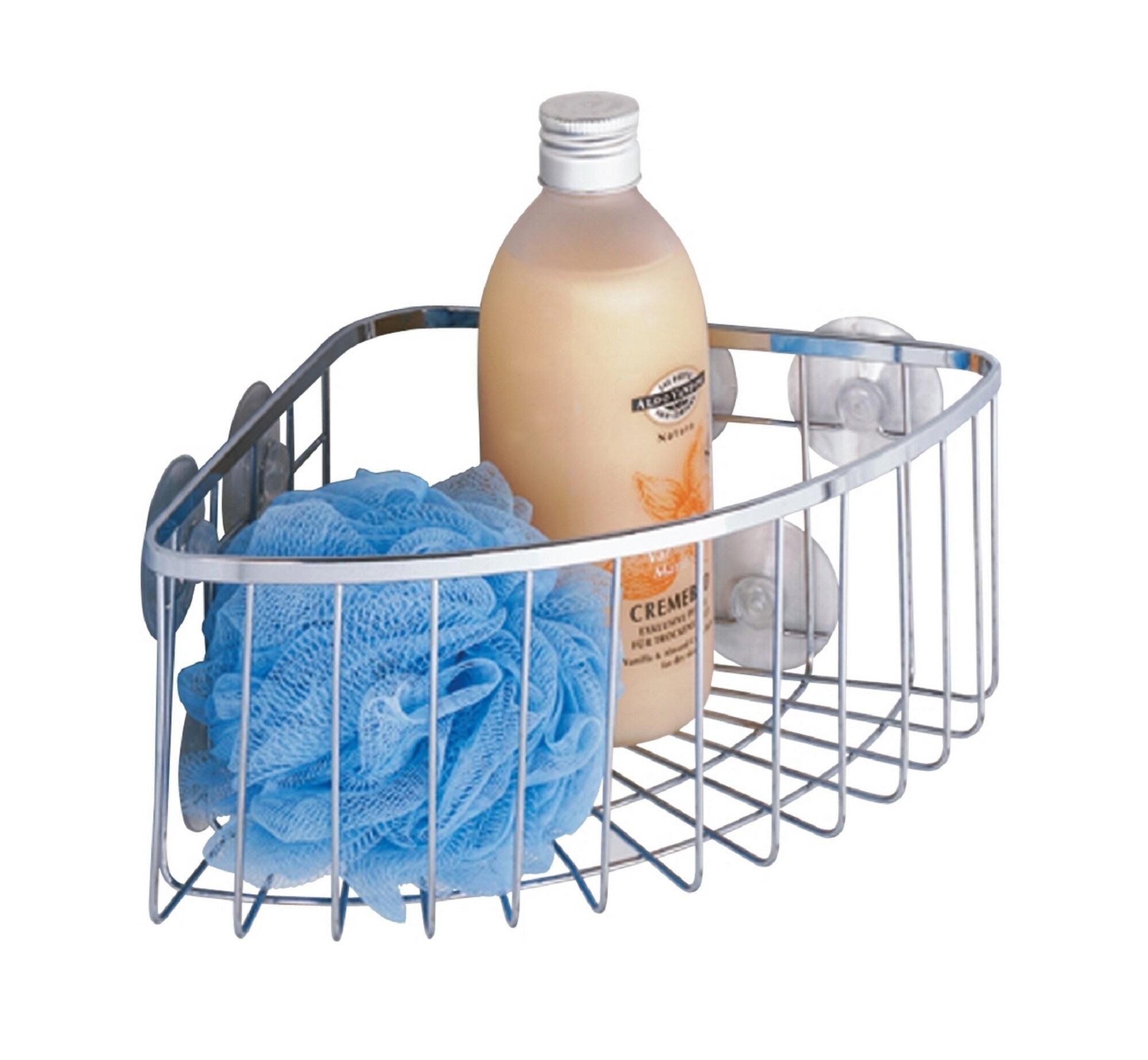 Organizador de ducha ragusa gris / plata 26x10.5x cm