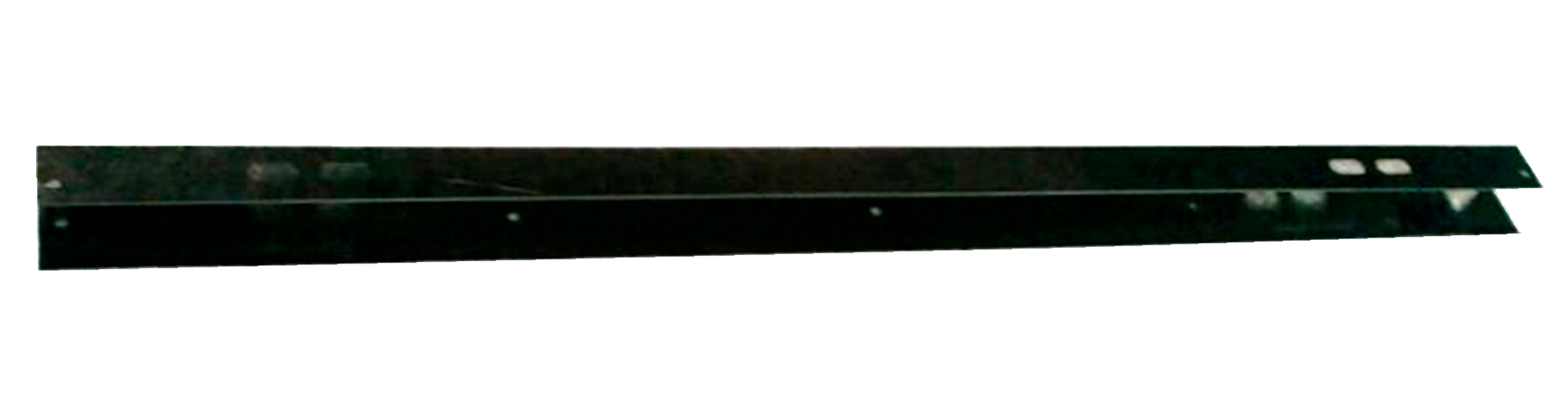 Accesorio de corte para continuación de valla de 72cm negra